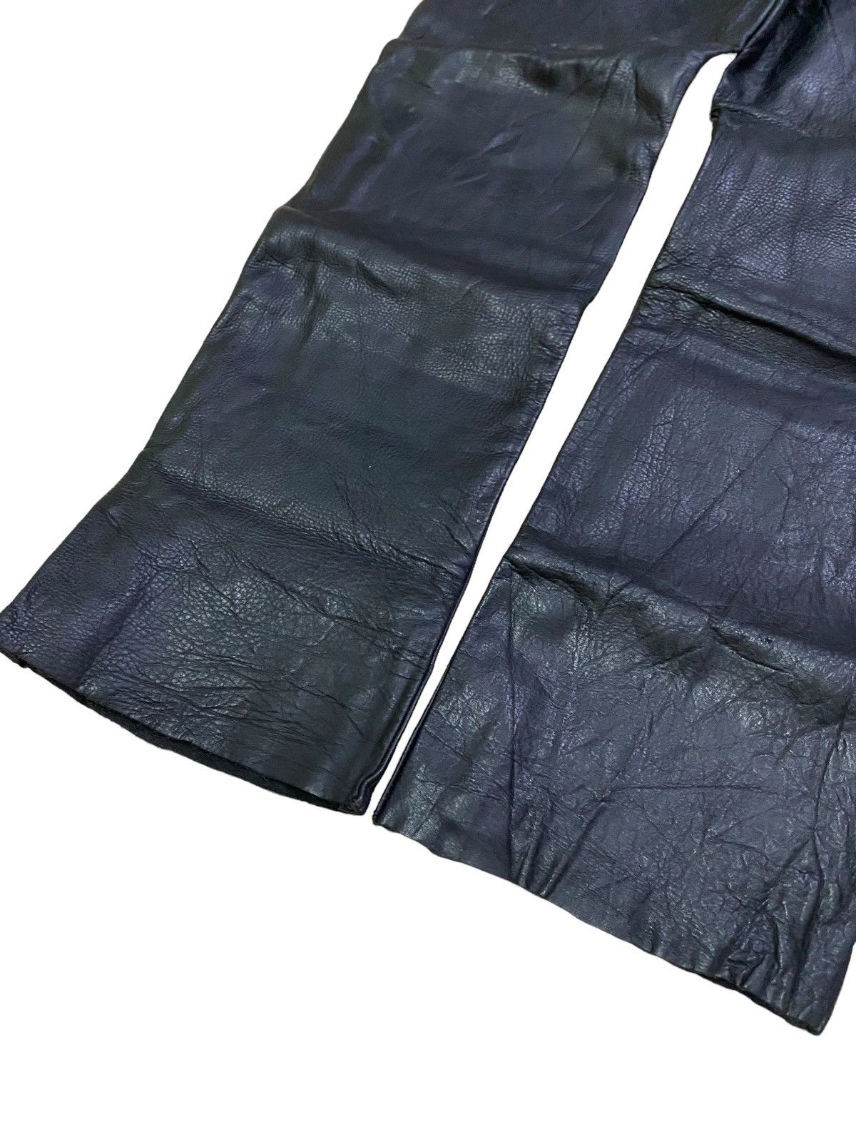 Leather 💥Vintage Japanese Leather Pant Size US 29 - 3 Thumbnail