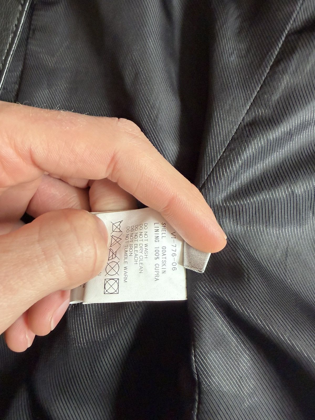 The Viridi-anne The Viridi-Anne Black Leather Jacket Archive Avant Garde Size US S / EU 44-46 / 1 - 5 Thumbnail
