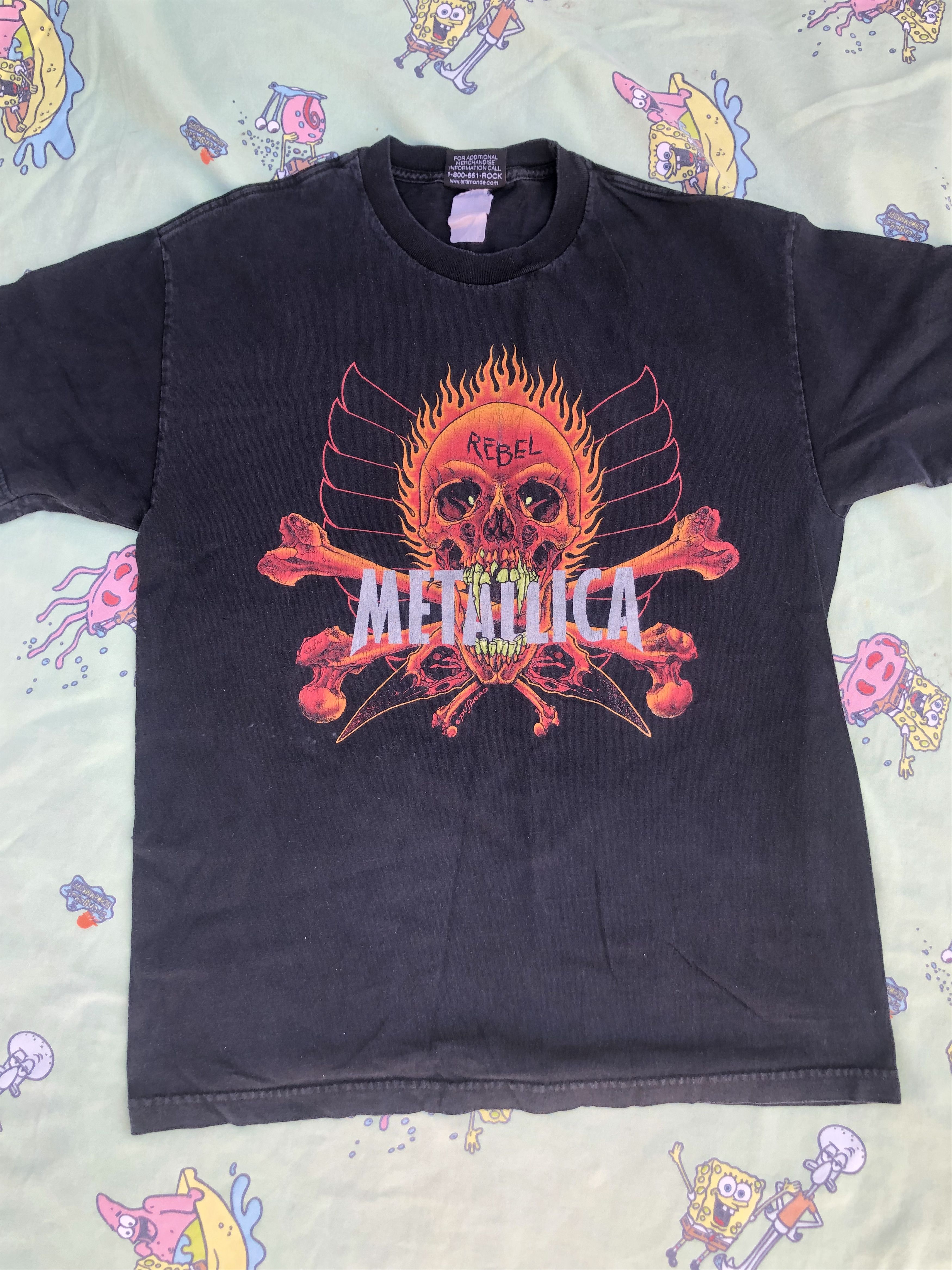 Vintage Vintage metalica Size US XL / EU 56 / 4 - 2 Thumbnail