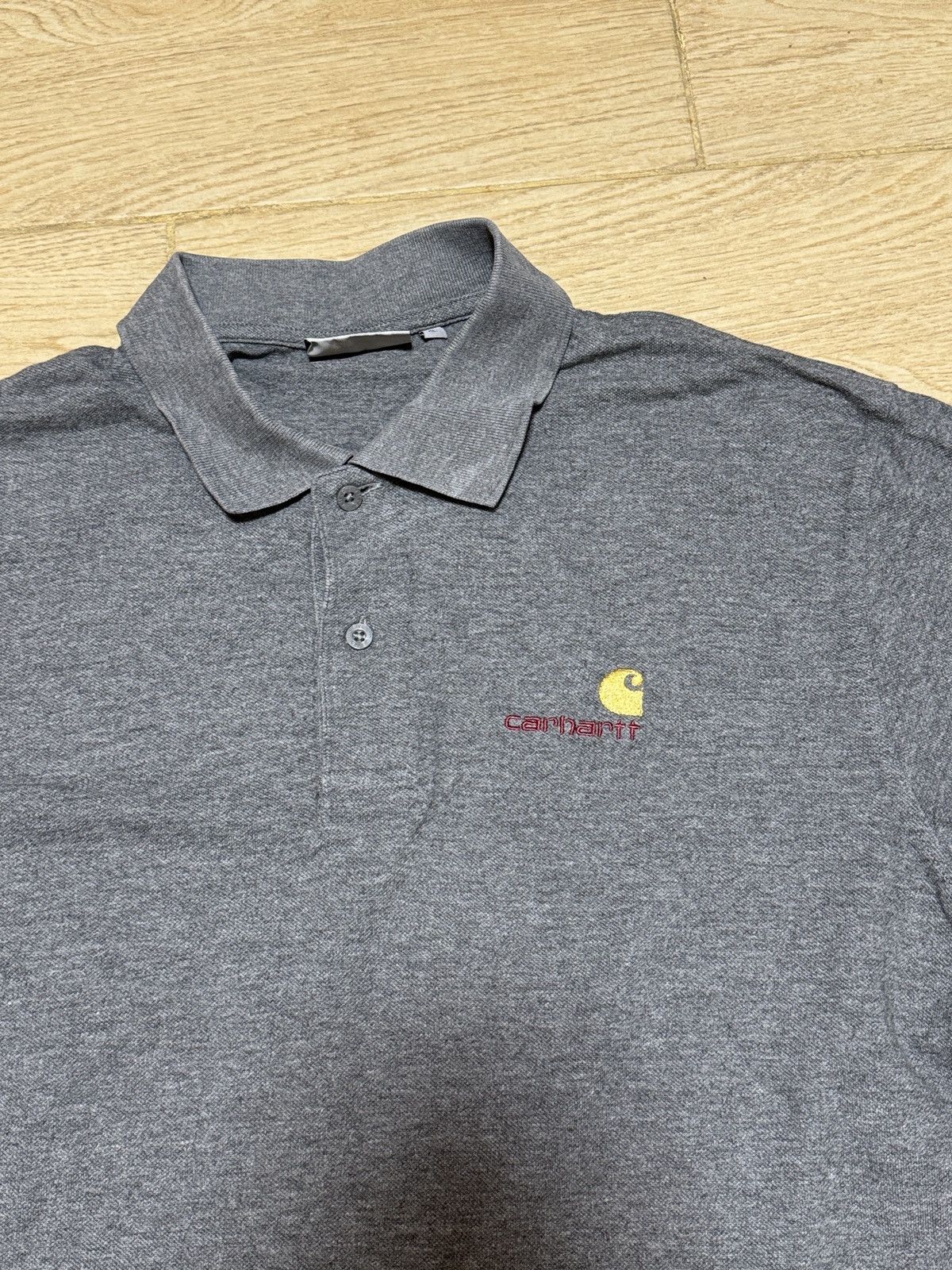 Carhartt × Polo Ralph Lauren Vintage Carhartt Polo Ralph Lauren style distressed polo Size US XL / EU 56 / 4 - 4 Thumbnail