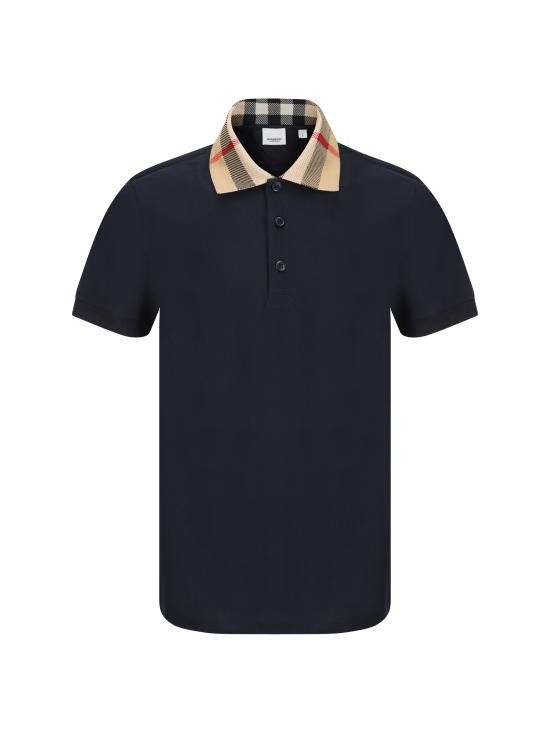 Burberry BURBERRY Men Polo Shirts 8072661 B3590 BLUE Size US S / EU 44-46 / 1 - 1 Thumbnail