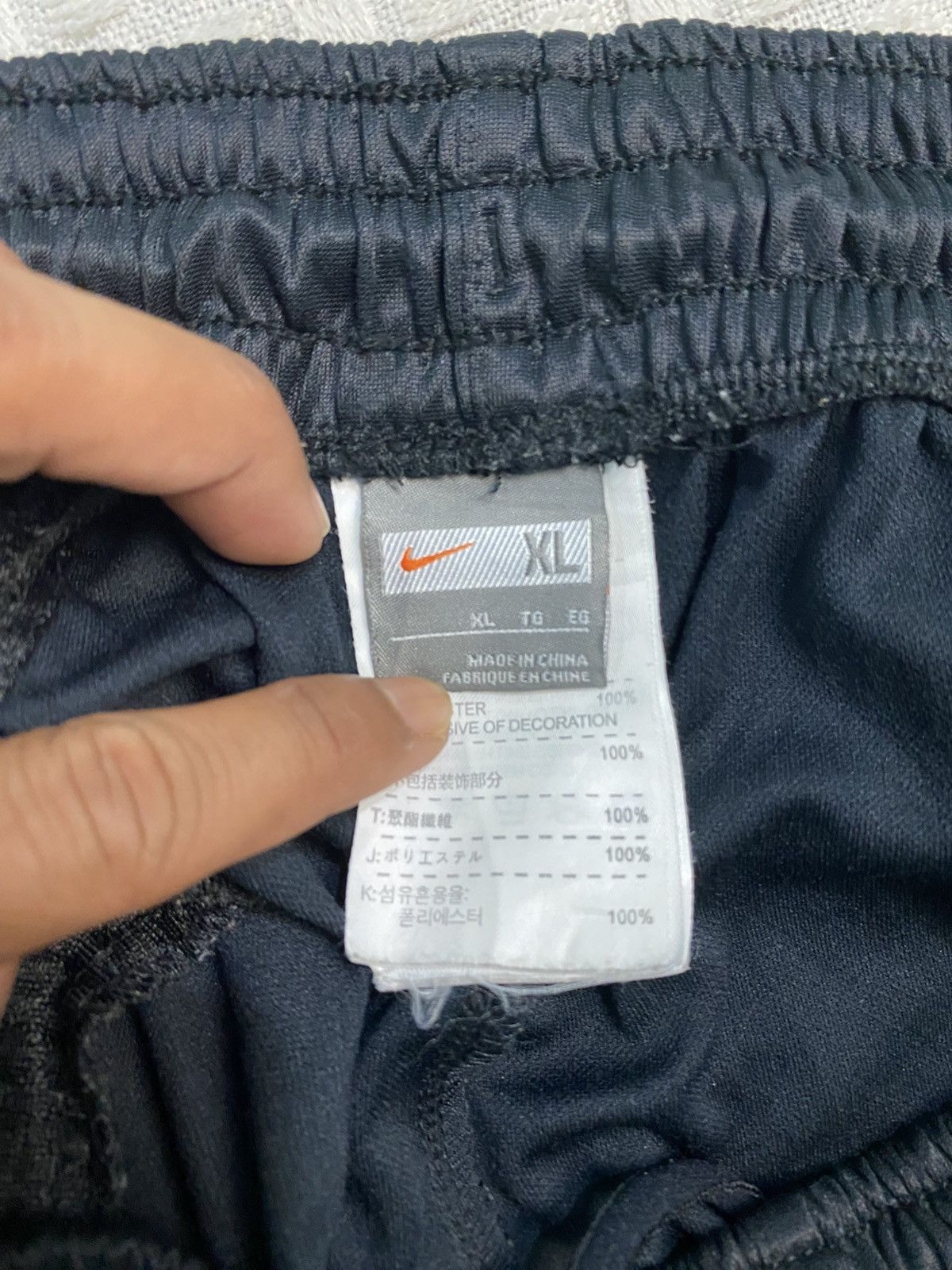 Carhartt Wip × Nike 💥 VINTAGE NIKE SUPER BAGGY 90S WIDE LEG TRACK PANTS Y2K Size US 30 / EU 46 - 4 Thumbnail