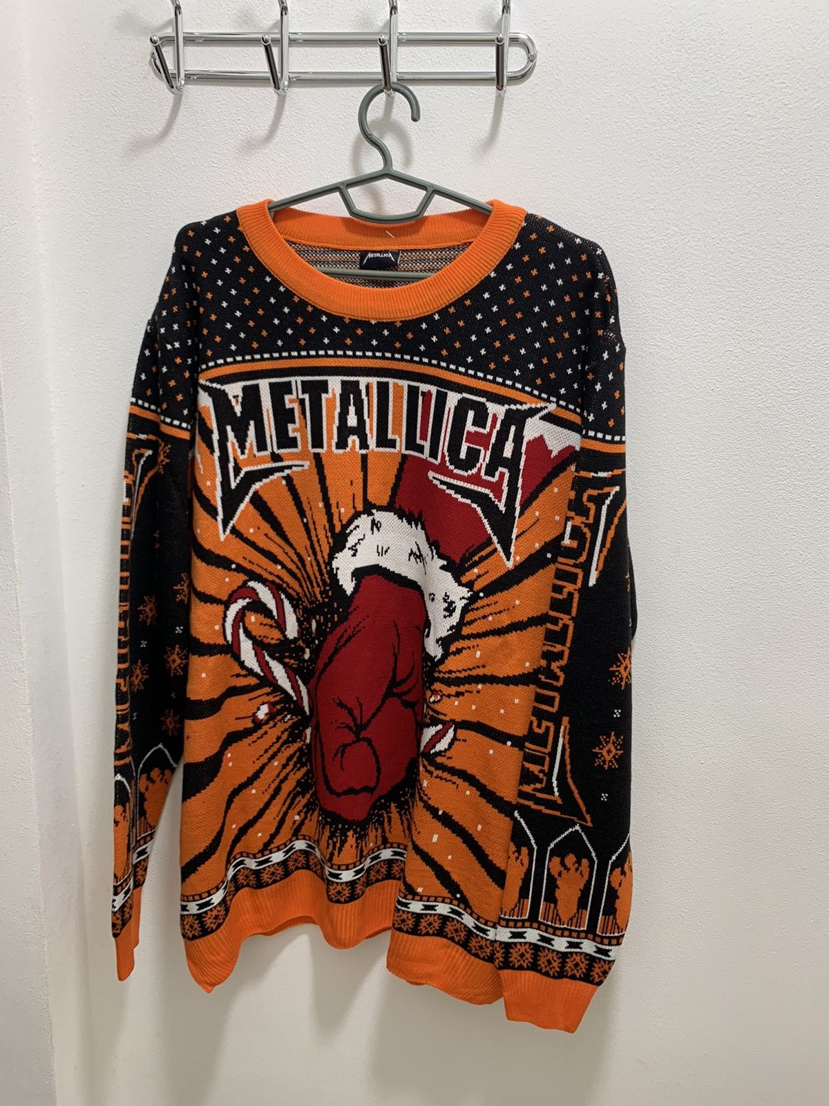 Metallica Ugly Christmas “Some Kind Of Santa” Sweater