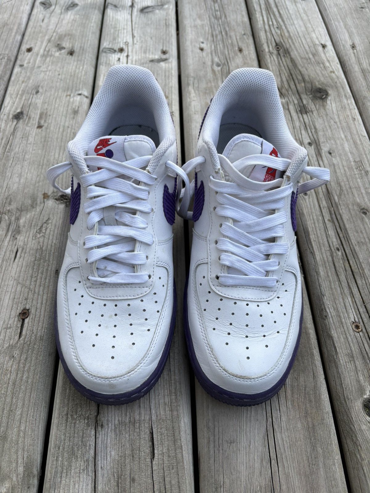 Nike Vintage Nike Air Force 1 '07 LV8 EMB Size US 8 / EU 41 - 3 Thumbnail