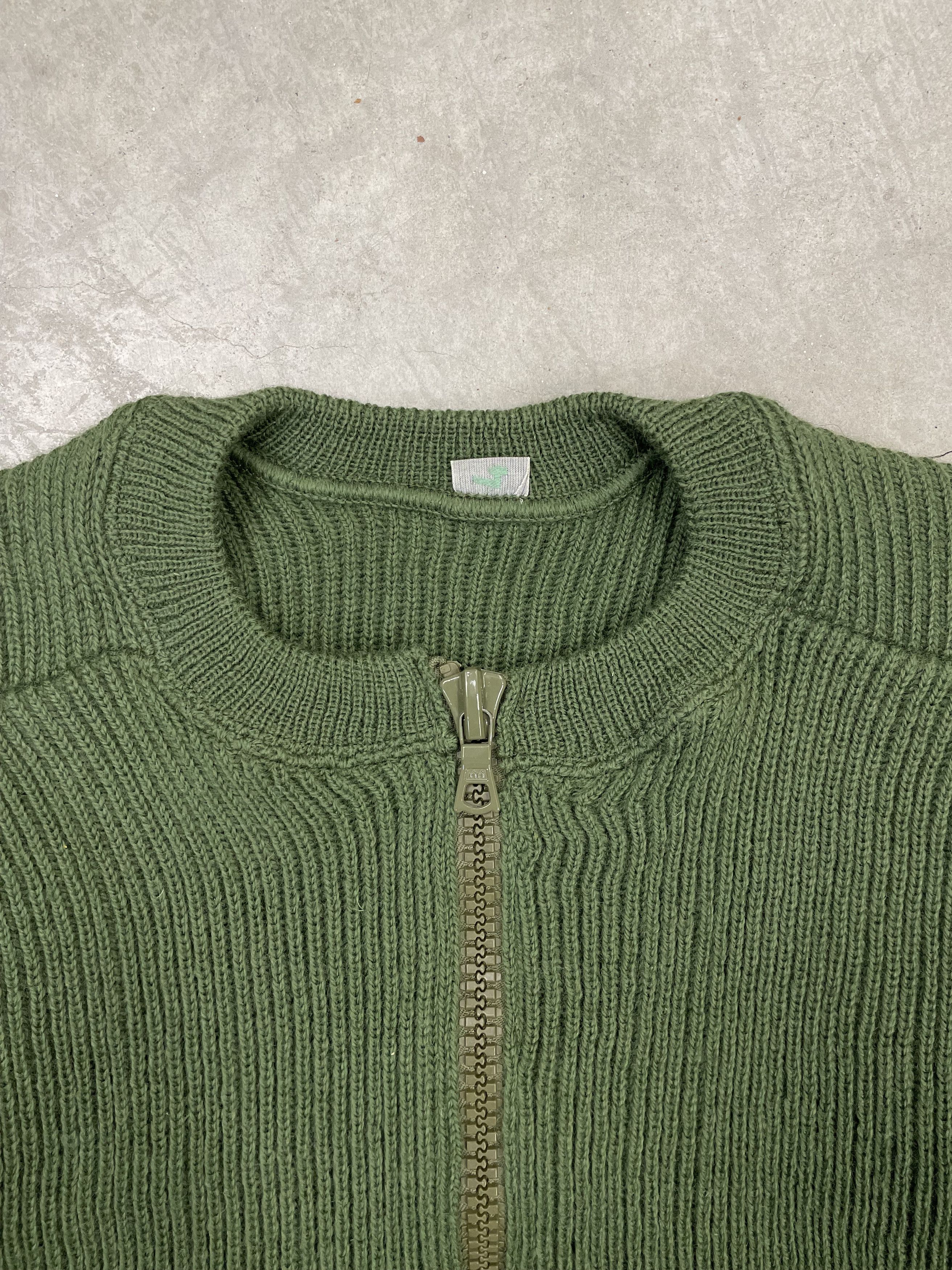 Vintage 60s Swedish Zipped Cardigan Size US M / EU 48-50 / 2 - 4 Thumbnail