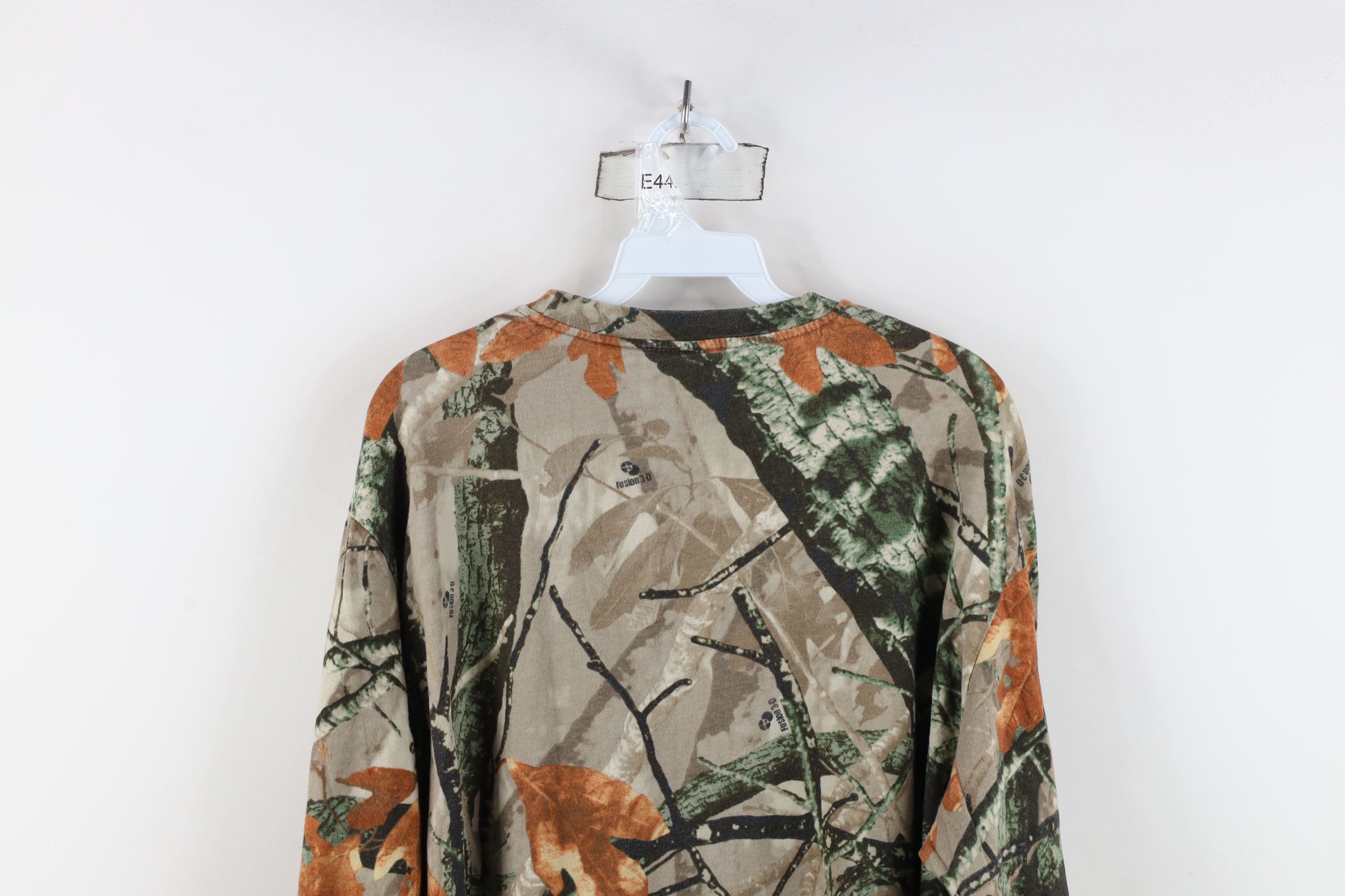 Vintage Vintage 90s Y2K Streetwear Camouflage Long Sleeve T-Shirt Size US XXL / EU 58 / 5 - 11 Thumbnail