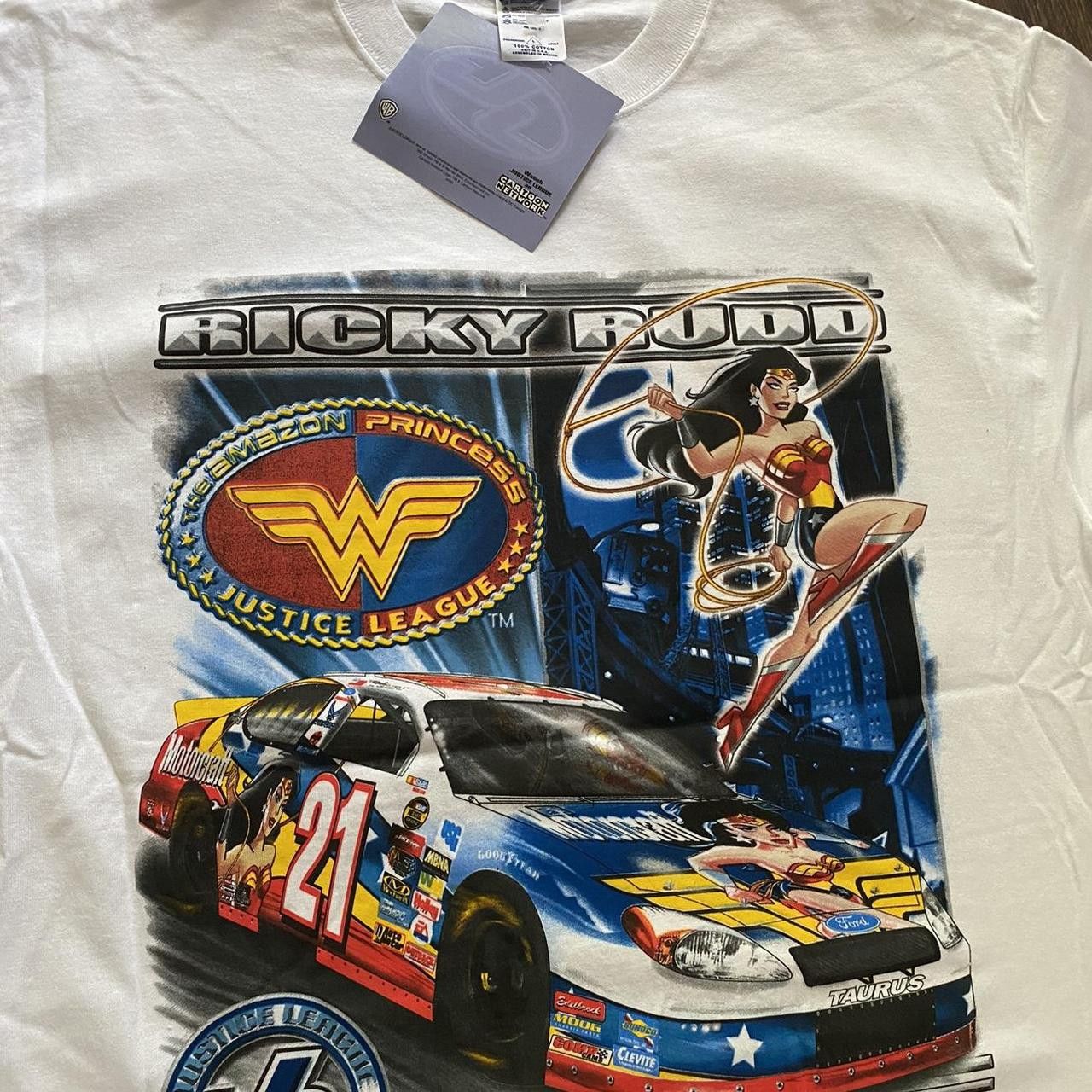 Cartoon Network × NASCAR Wonder women deadstock cartoon network sick nascar tee Size US L / EU 52-54 / 3 - 2 Thumbnail