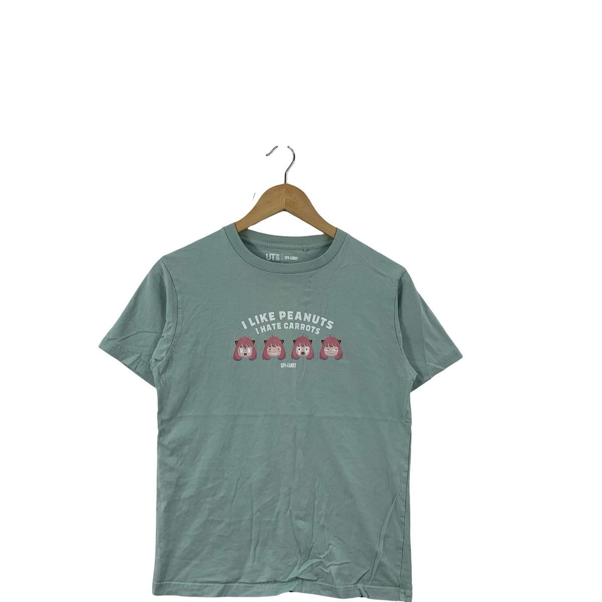 Uniqlo UNIQLO UT Spy x Family Anya “I Like Peanuts I Hate Carrots Size XS / US 0-2 / IT 36-38 - 5 Thumbnail