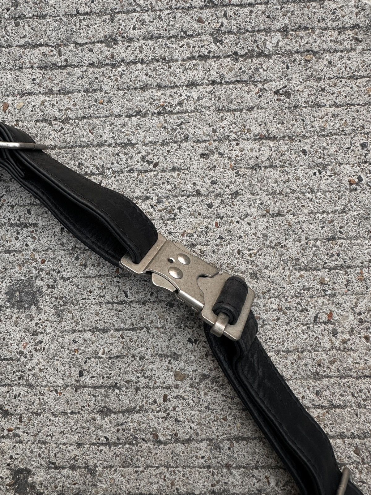 Limi Feu × Yohji Yamamoto Yohji Yamamoto Leather Waist Bag Size ONE SIZE - 8 Thumbnail