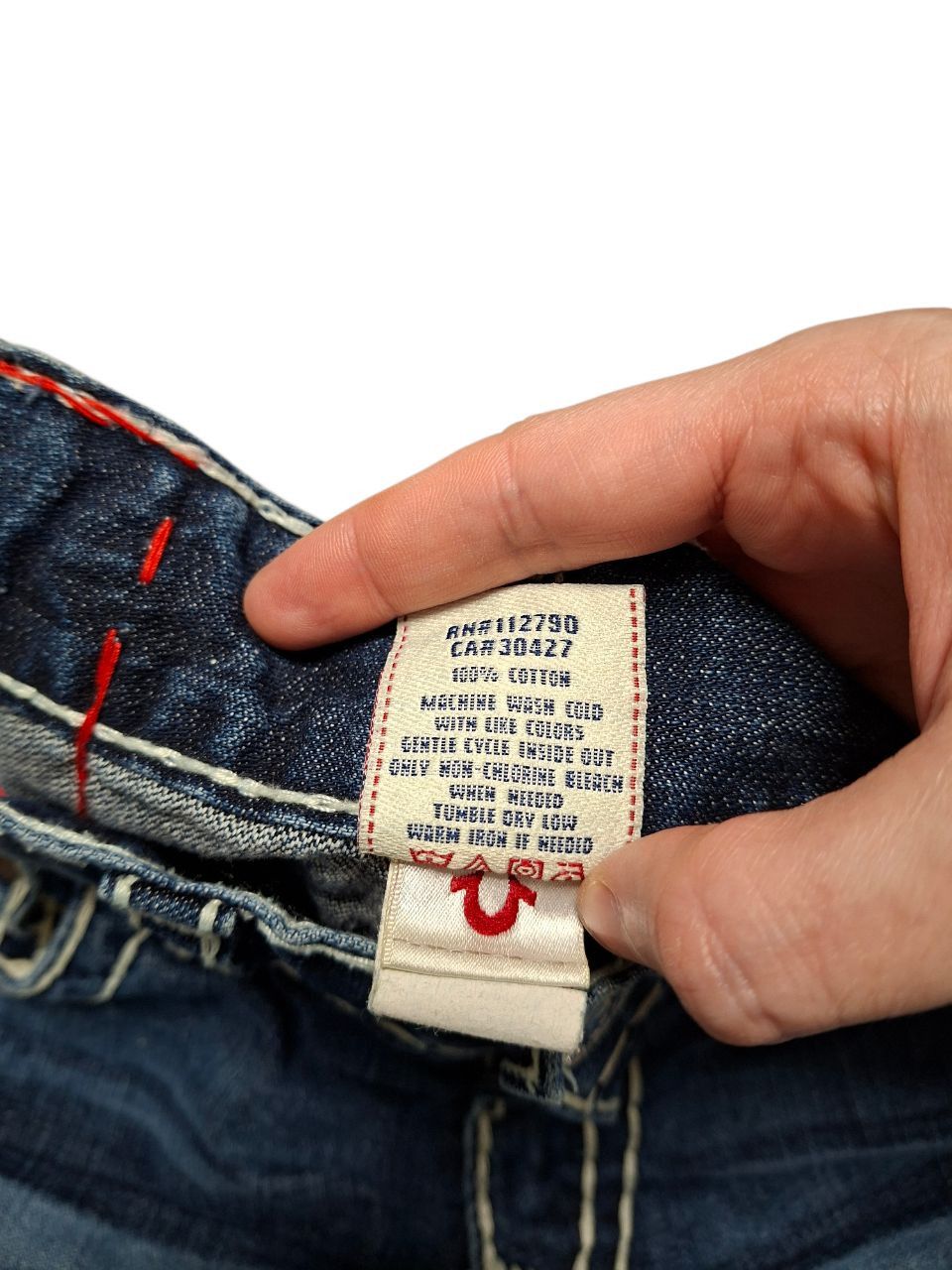 True Religion TRUE RELIGION VINTAGE SK8 MADE IN USA DENIM JEANS SHORTS Size US 32 / EU 48 - 5 Thumbnail