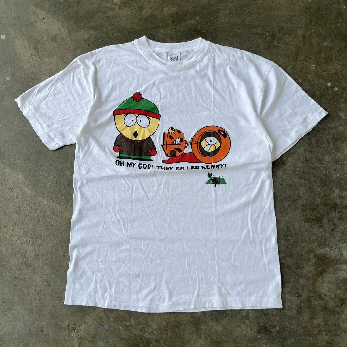 Other Vintage 90s Oh My God They Killed Kenny South Park T-Shirt Size US XL / EU 56 / 4 - 1 Thumbnail