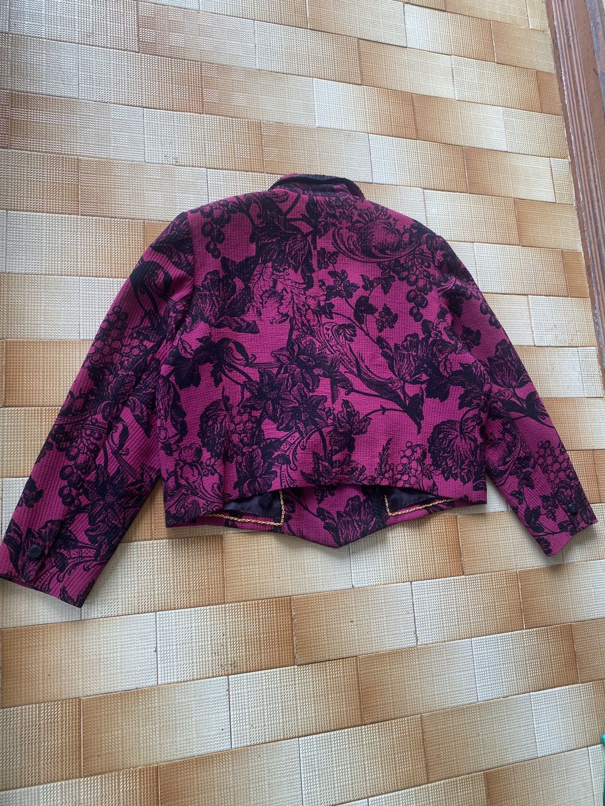 Balmain × Pierre Balmain Vintage pierre balmain cropped jacket Size XL / US 12-14 / IT 48-50 - 6 Thumbnail