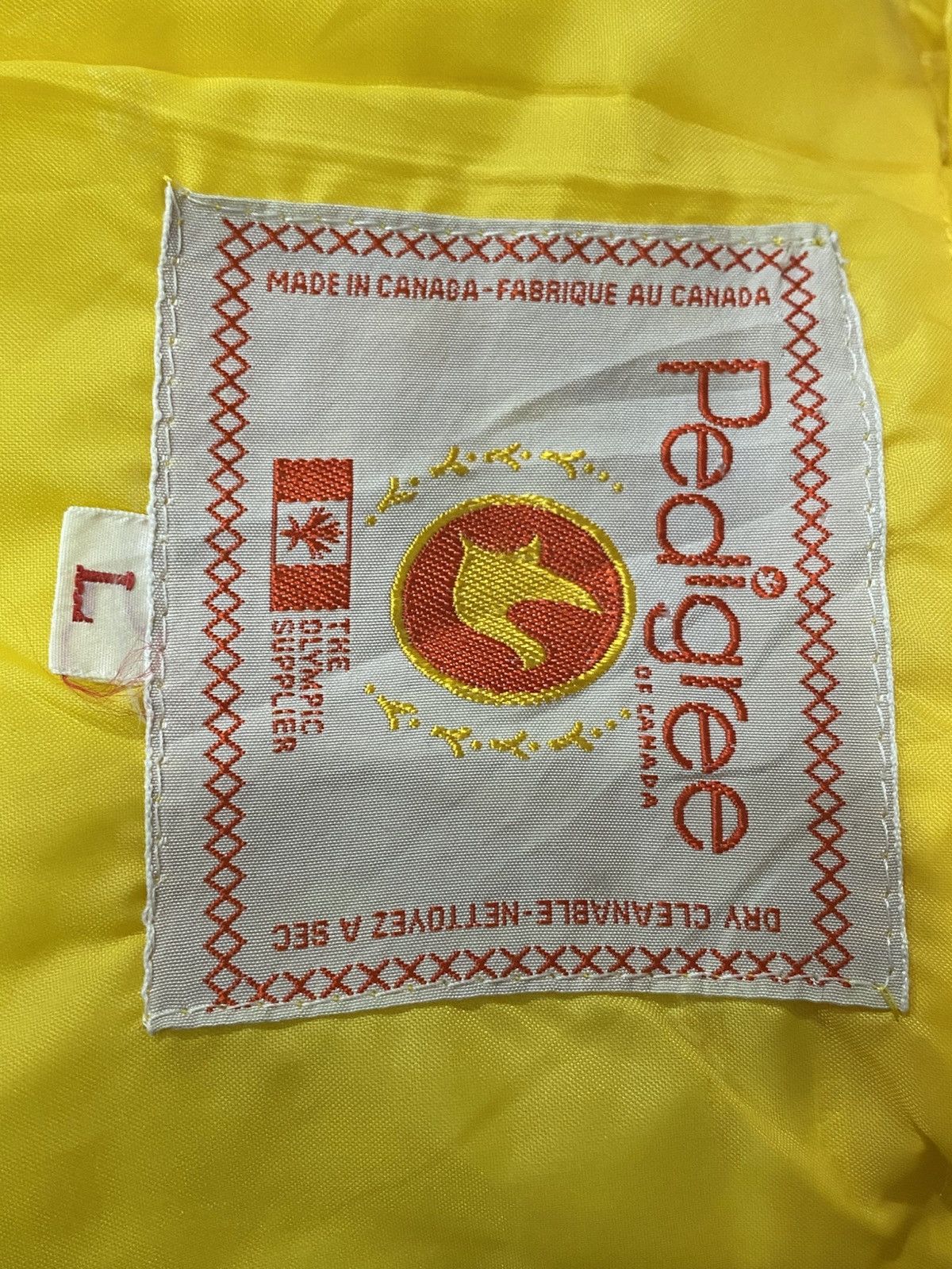 Vintage Rare PEDIGREE Of Canada Polyster Zipper Jacket Size US L / EU 52-54 / 3 - 17 Thumbnail