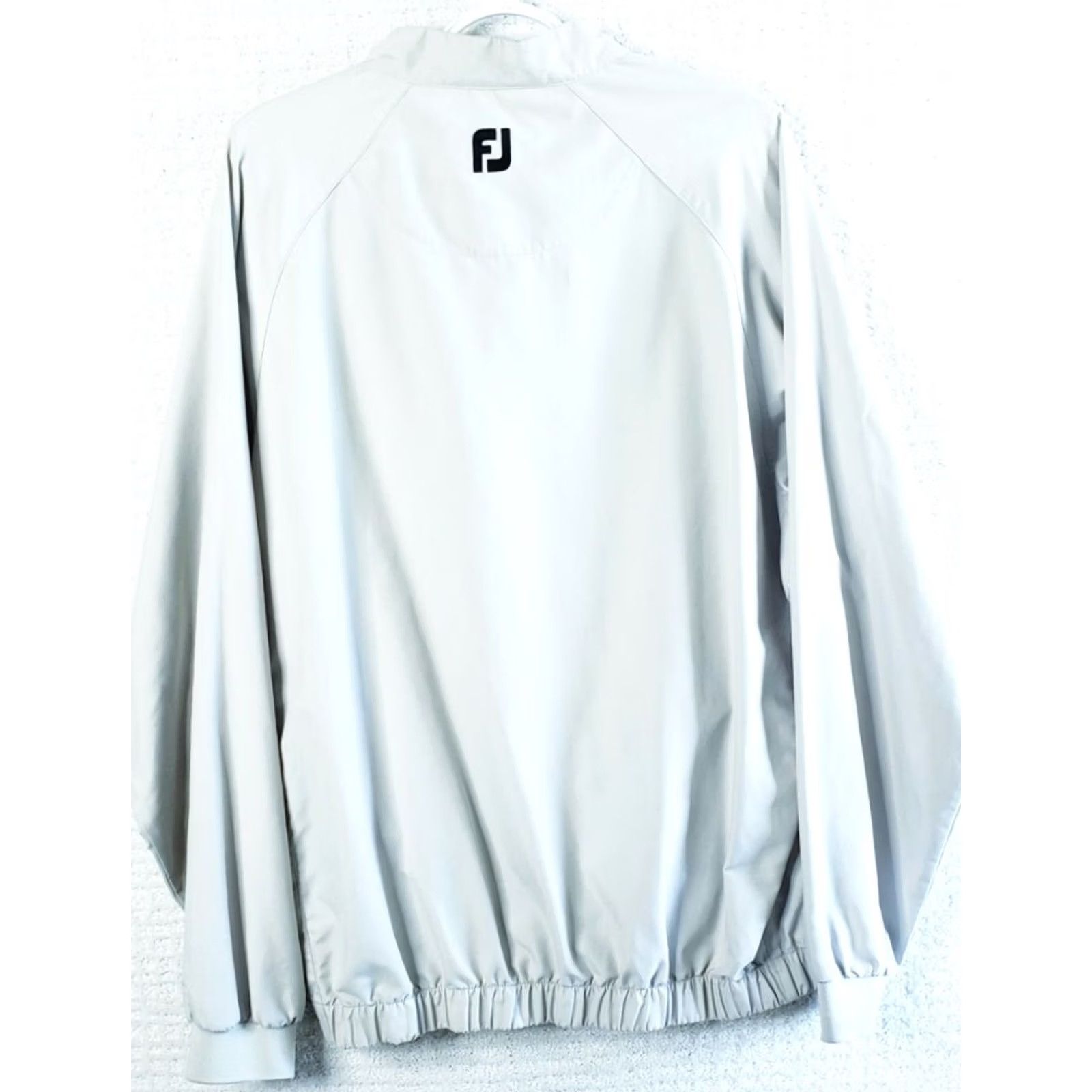 Footjoy FOOTJOY Golf Pullover Wind Jacket Men's Large Beige Long Sleeve 1/4 Snap Size US L / EU 52-54 / 3 - 4 Thumbnail