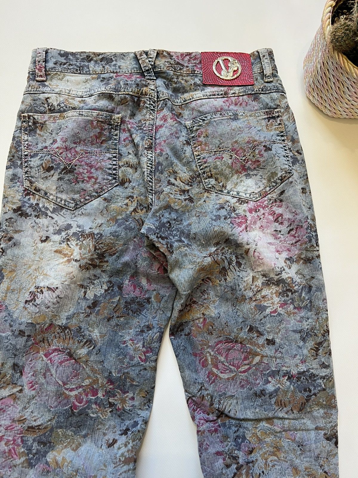 Versace Versace Purple Pants Womens Size 27" / US 4 / IT 40 - 3 Thumbnail