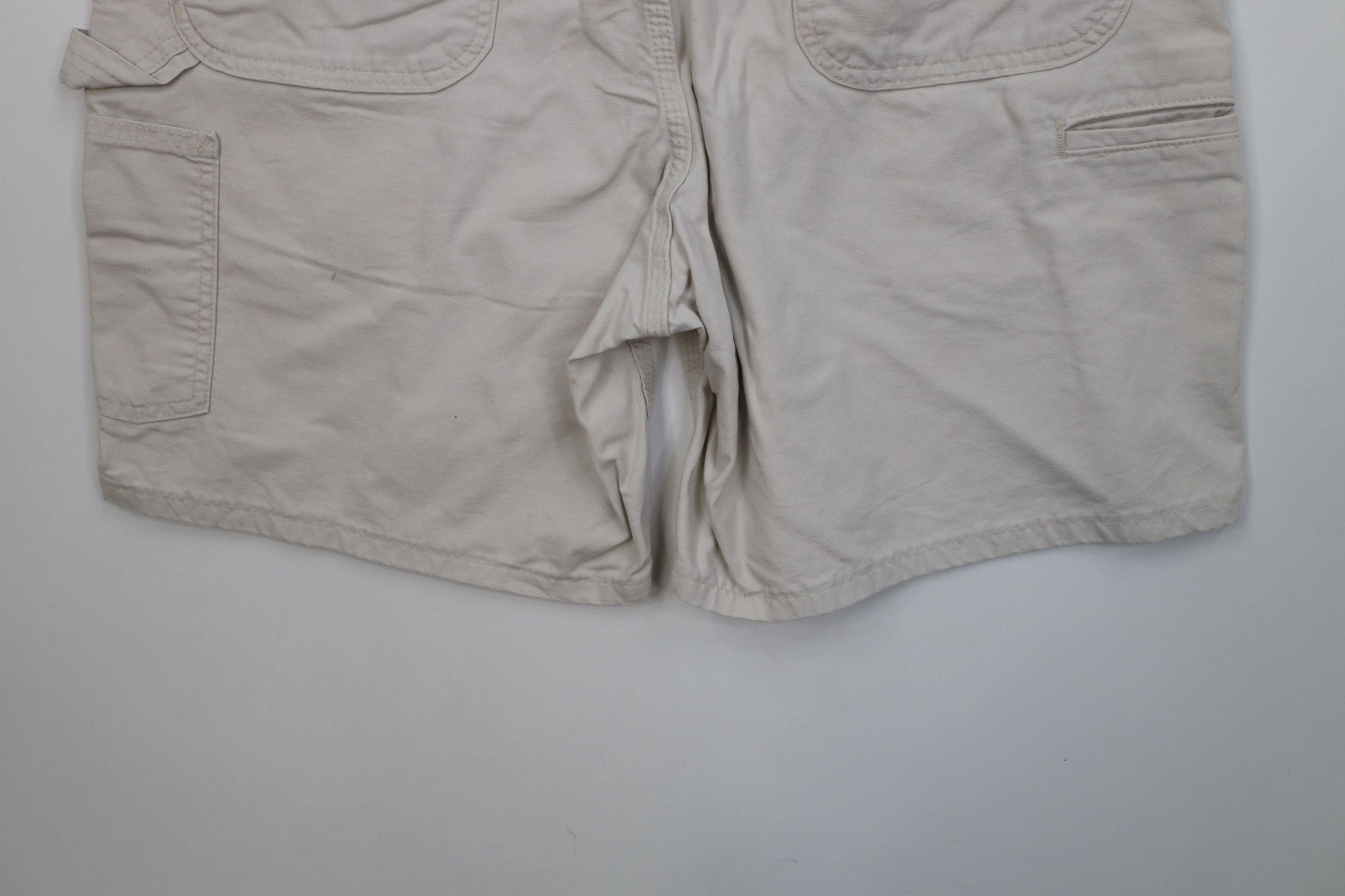 Carhartt Vintage Y2K Carhartt Above Knee Relaxed Fit Shorts Putty Size US 36 / EU 52 - 13 Thumbnail