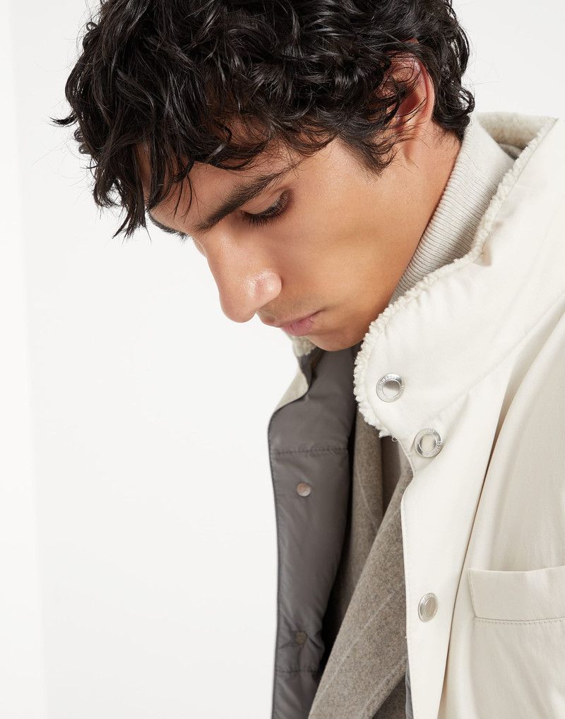 Brunello Cucinelli o1w1db10326 Padded Vest in White Size US M / EU 48-50 / 2 - 5 Thumbnail