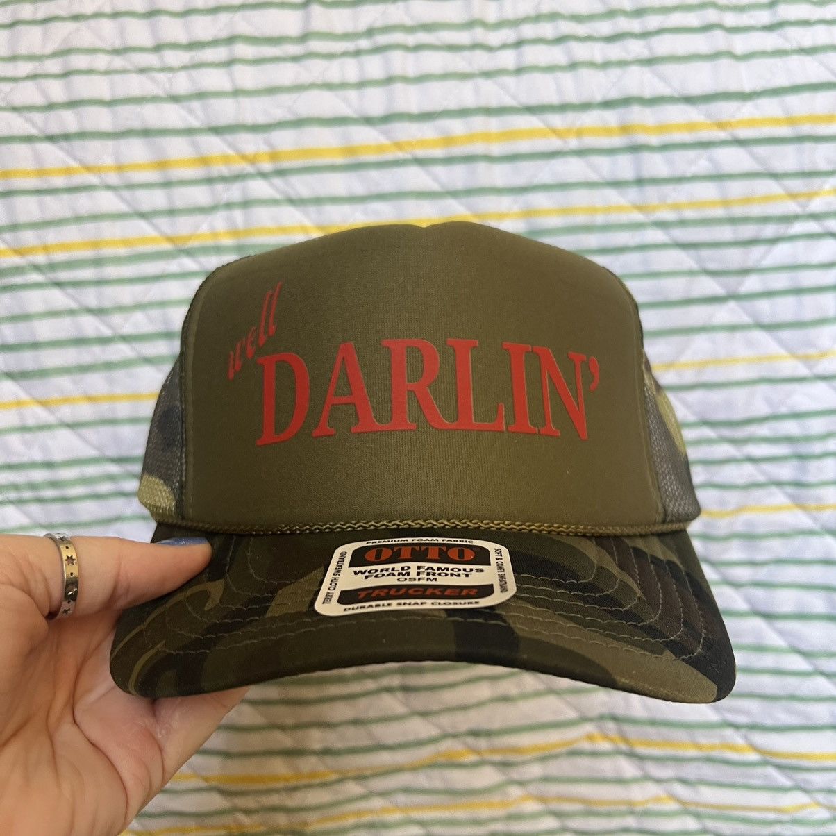 Otto Darlin country western trucker hat Size ONE SIZE - 1 Thumbnail