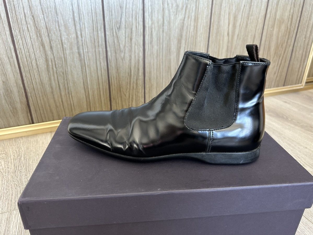 Prada Vintage Prada Black Leather boots Size US 6.5 / EU 39-40 - 4 Thumbnail