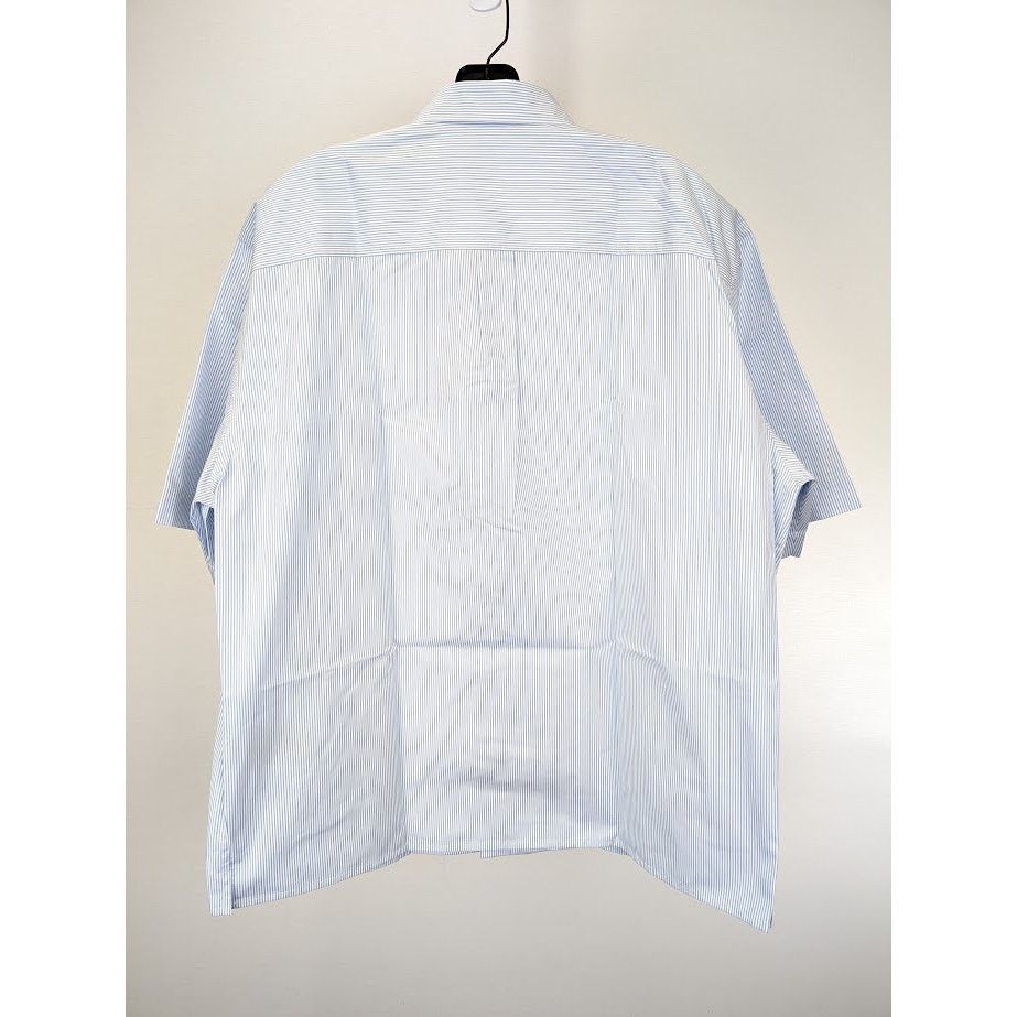 Bottega Veneta o1rshd1 Cotton Striped Shirt in White/Blue Size US M / EU 48-50 / 2 - 13 Thumbnail