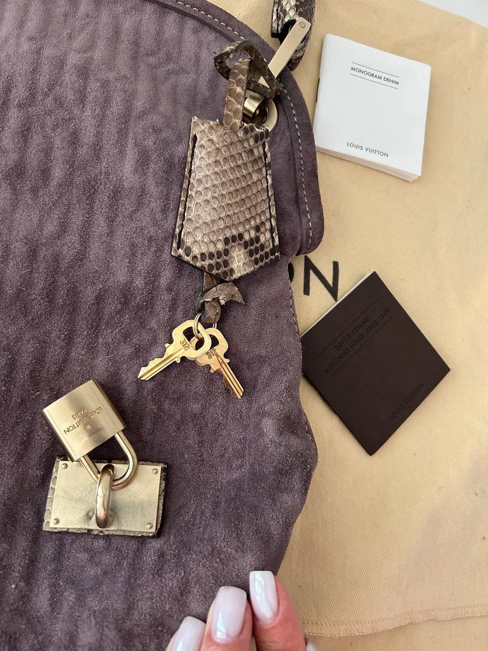 Louis Vuitton Louis Vuitton whisper Tasche original leather Monogram Bag Size ONE SIZE - 5 Thumbnail