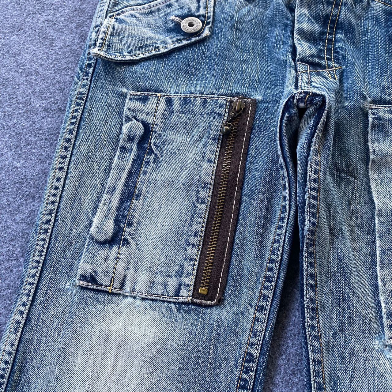 KOJIMA GENES 💥Best Offer💥Vintage Johnbull Kojima Slim Punk Denim Japan Size US 30 / EU 46 - 9 Thumbnail