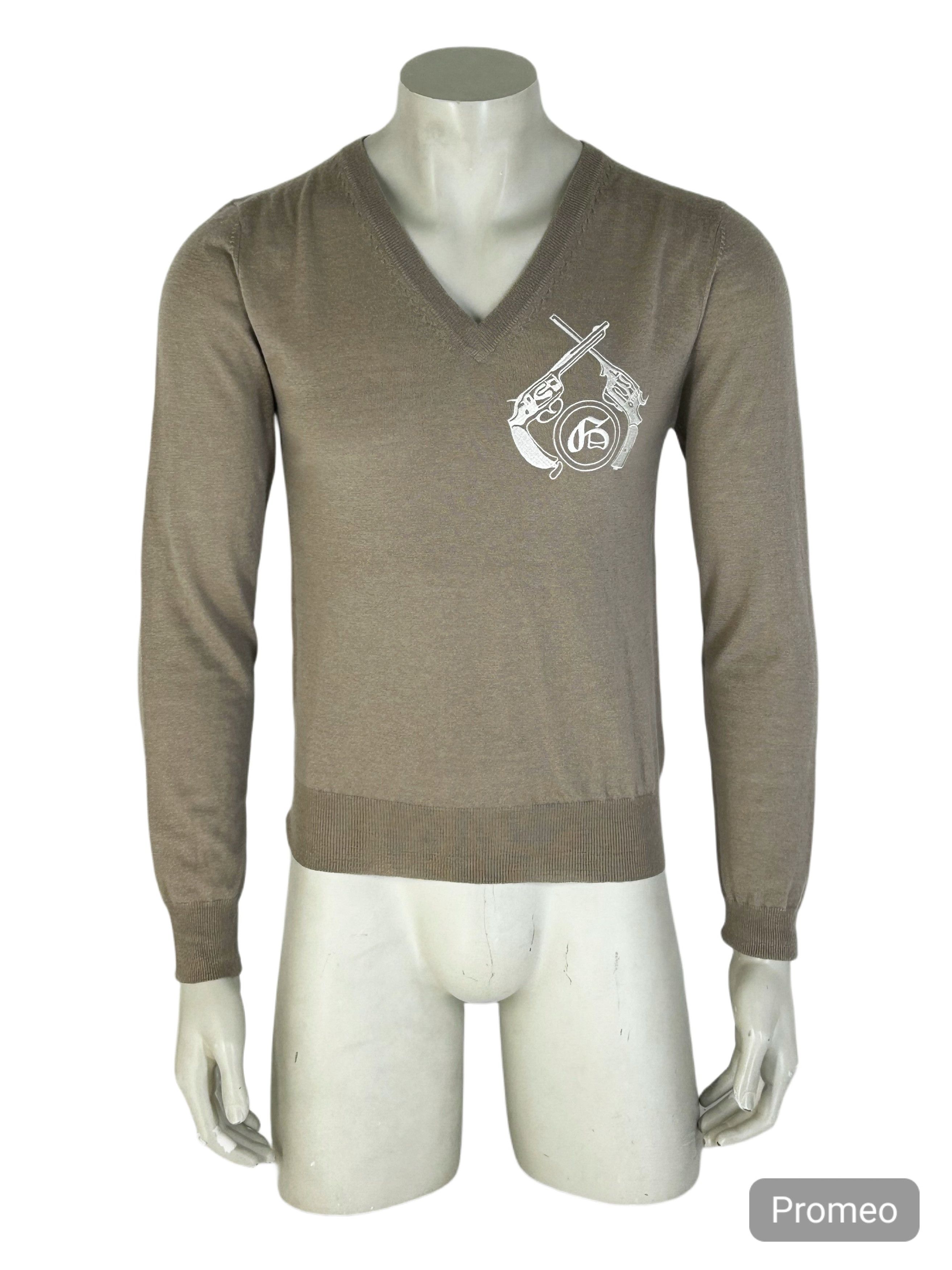 John Galliano Cashmere V-Neck Knitwear
