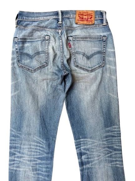 Levi's LEVIS 511 JEANS DISTRESSED AND FADED STYLE Size US 33 - 4 Thumbnail