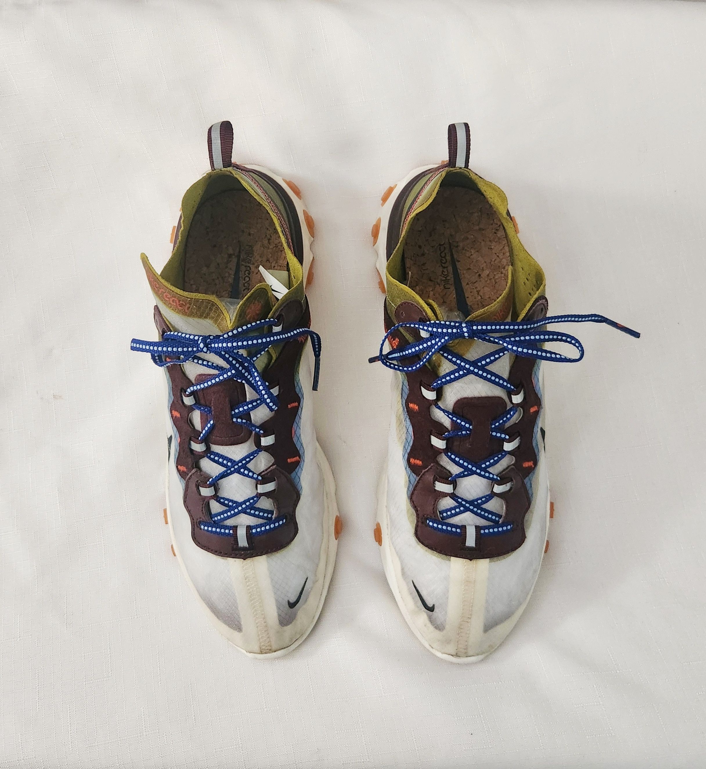 Nike Nike React Element 87 "Moss Multicolor 2019 AQ1090-300 SZ 11 Size US 11 / EU 44 - 4 Thumbnail