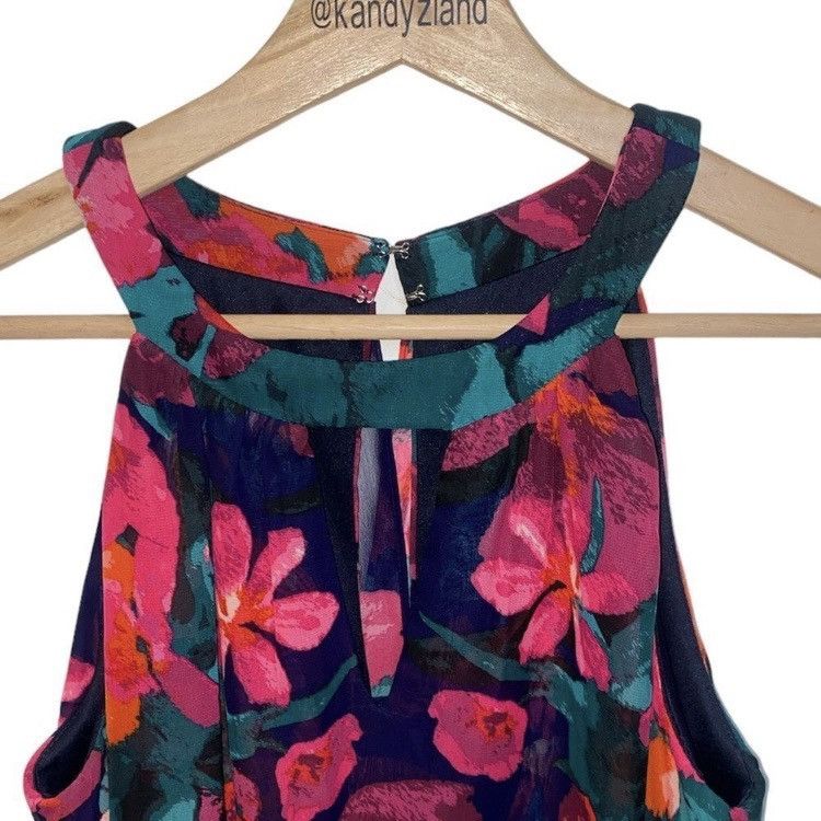 Allsaints ALL SAINTS ELIZA J Women’s Sleeveless Floral Print Dress Size XS / US 0-2 / IT 36-38 - 4 Thumbnail
