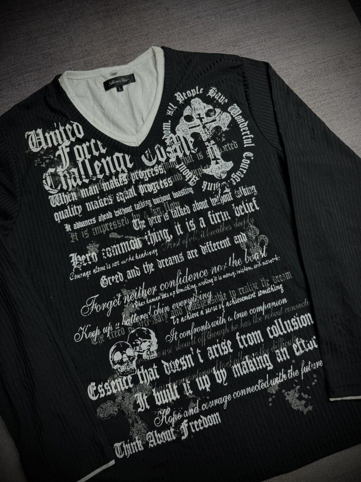 Hysteric Glamour Time step ifsix style long sleeve Size US M / EU 48-50 / 2 - 2 Thumbnail