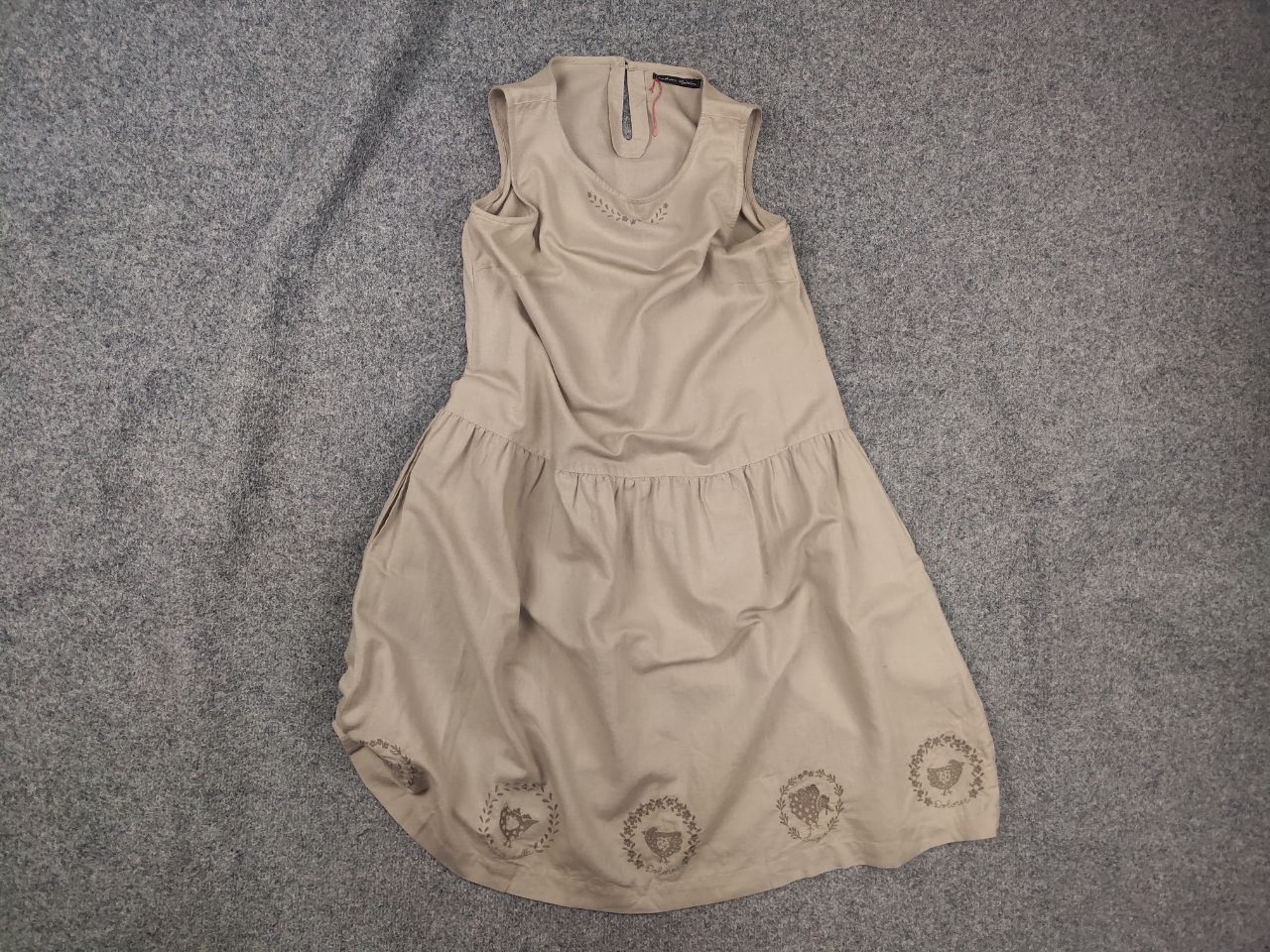 Gudrun Sjoden Gudrun Sjödén Design linen blend sleeveless dress embroidery Size M / US 6-8 / IT 42-44 - 2 Thumbnail