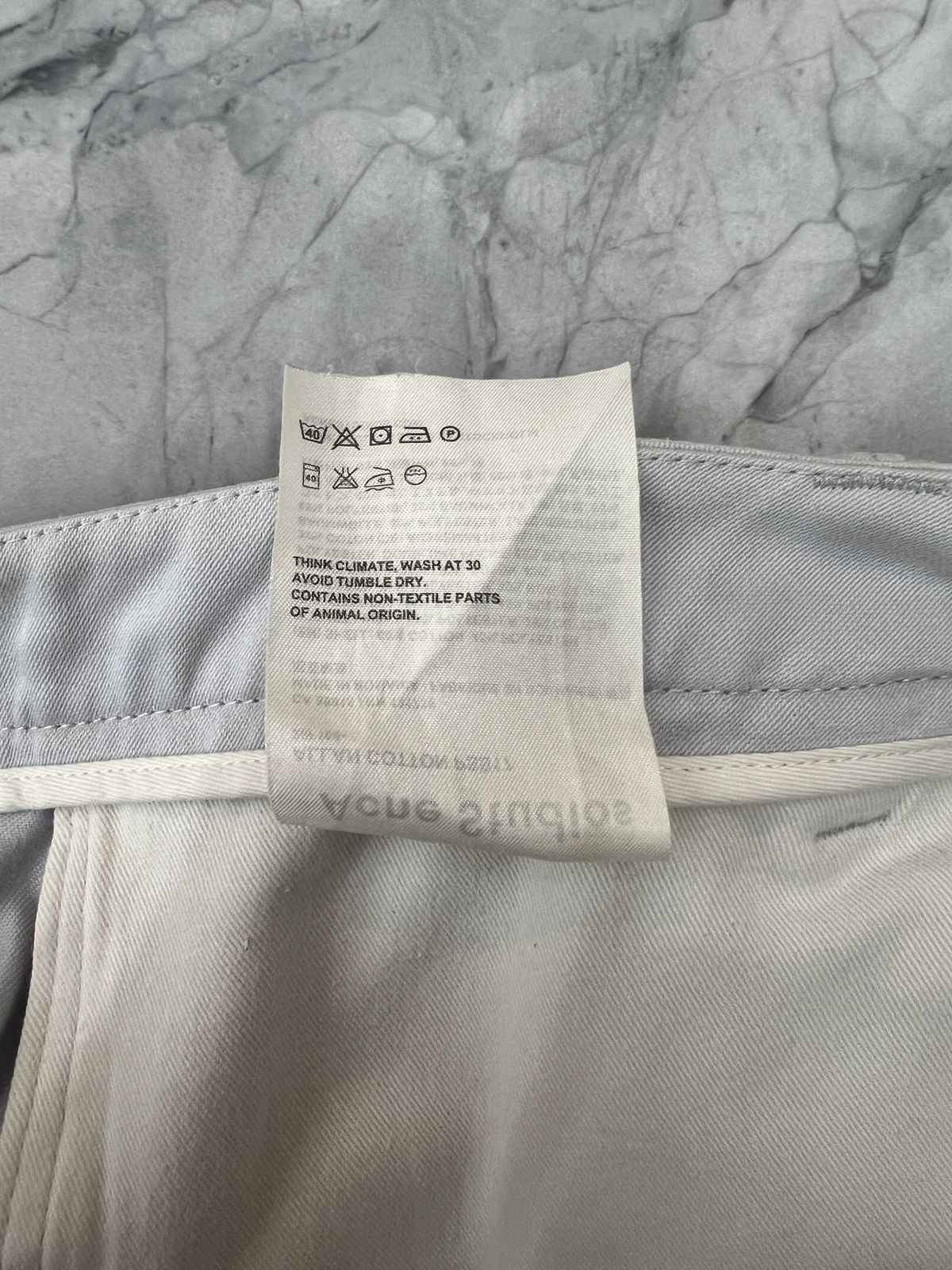 Acne Studios Acne Studios Straight Wide Chino Size US 33 - 15 Thumbnail