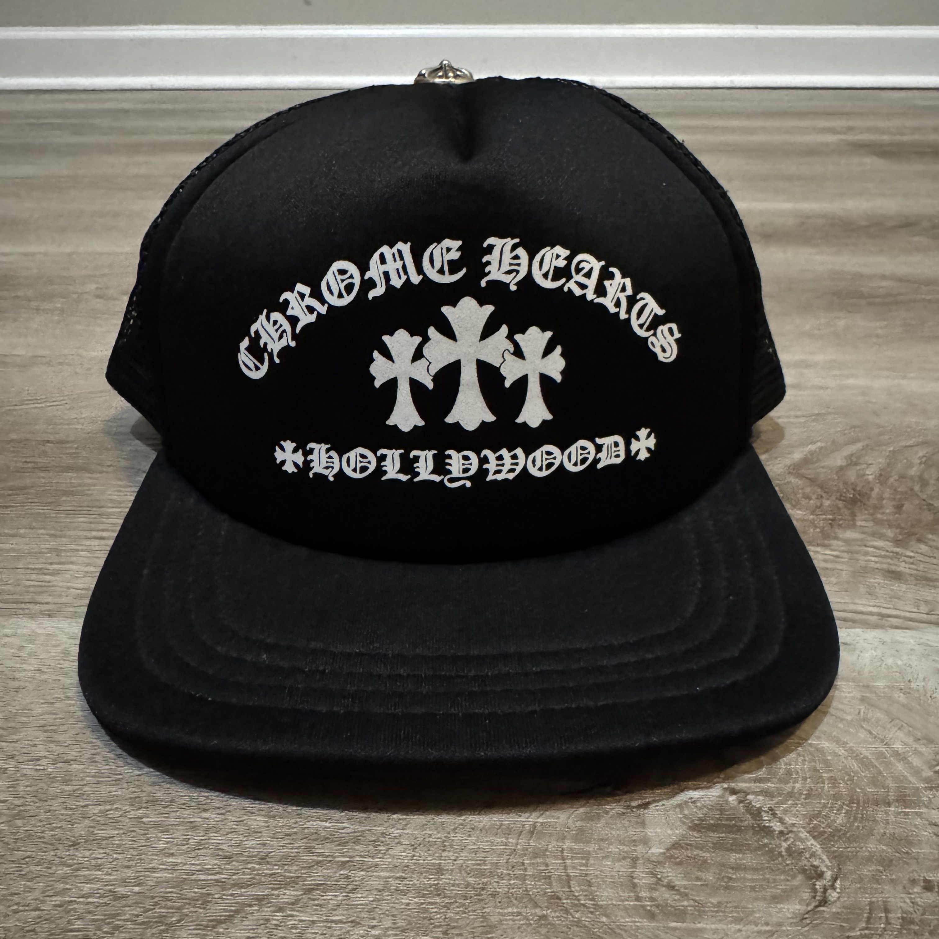 Chrome Hearts Chrome Hearts King Tack Trucker Hat | Grailed