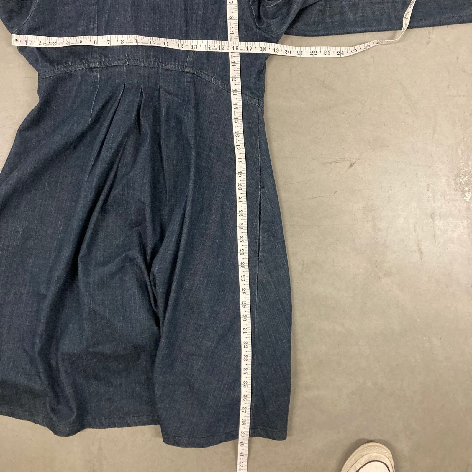 Calvin Klein Y2k denim Calvin Klein double breasted coat Size L / US 10 / IT 46 - 4 Thumbnail