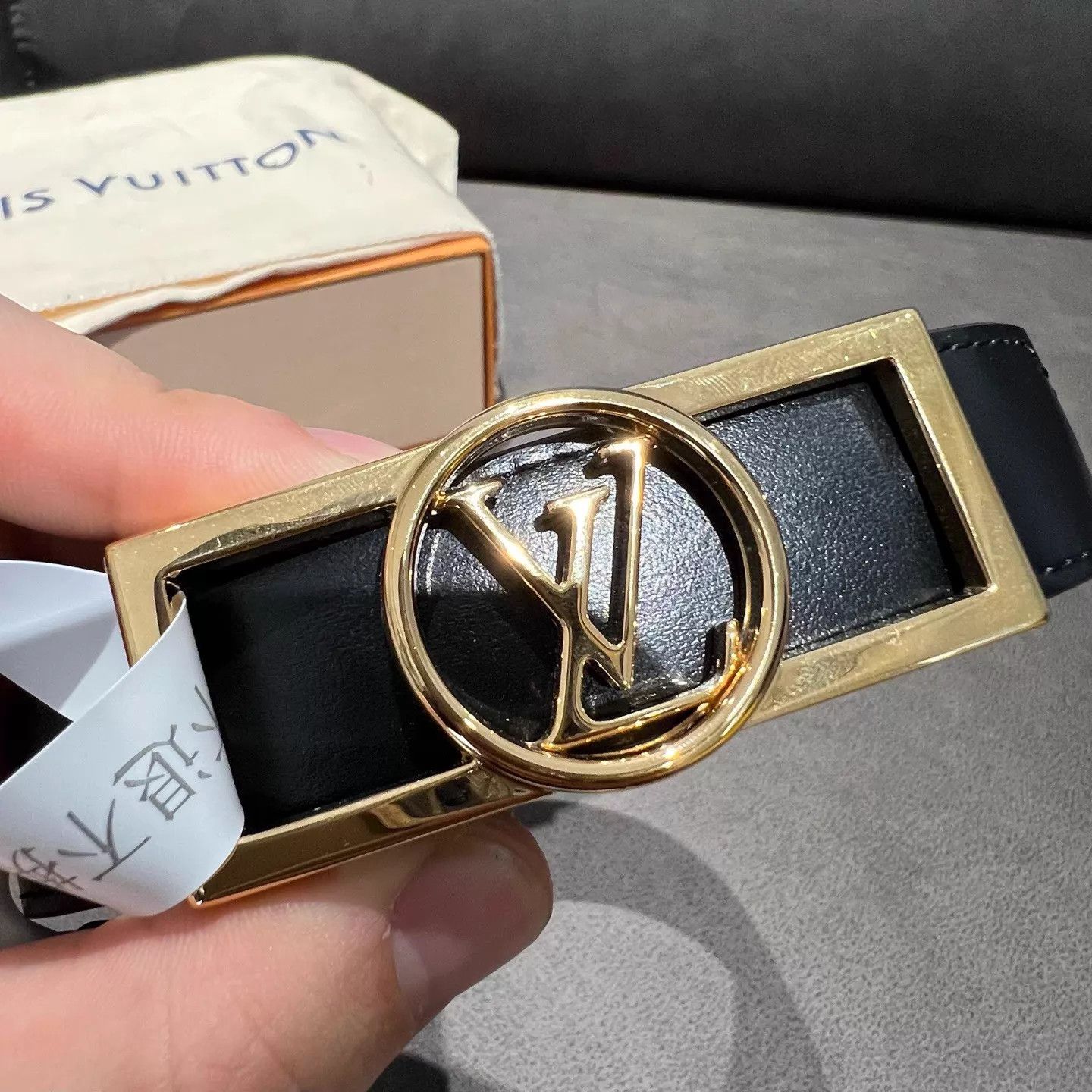 Louis Vuitton LOUIS VUITTON Daphne Double-Sided Belt 70CM New Size ONE SIZE - 6 Thumbnail
