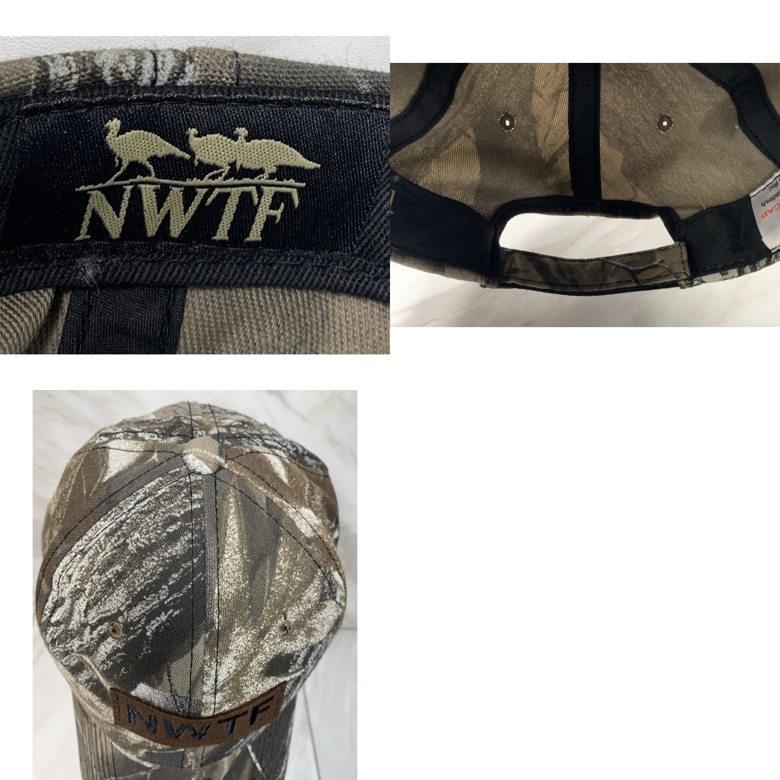 Logo 7 NWTF Nature Tree Hunting Sports Wildlife Turkey Outdoor Cap LOGO Adjustable Size ONE SIZE - 9 Thumbnail