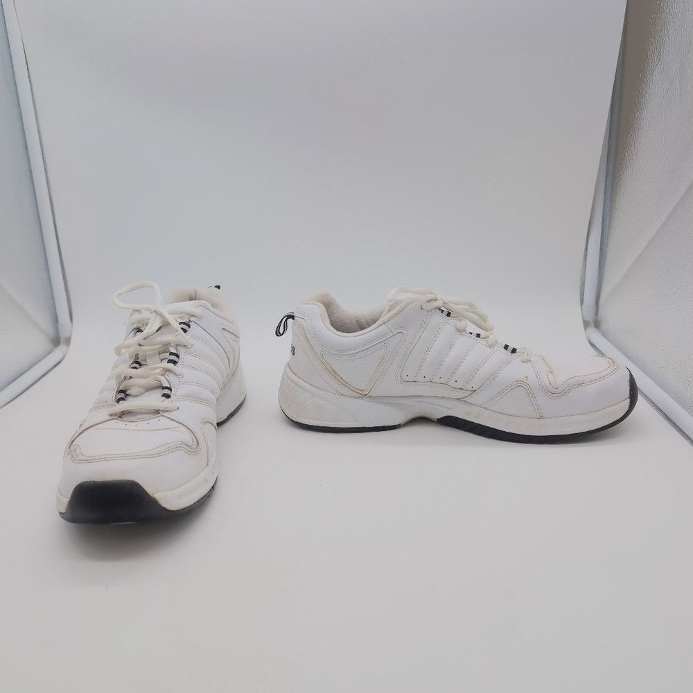 K-Swiss K Swiss Sz 10 02476125 LOW White Men's Athletic Sneakers Size US 10 / EU 43 - 2 Thumbnail