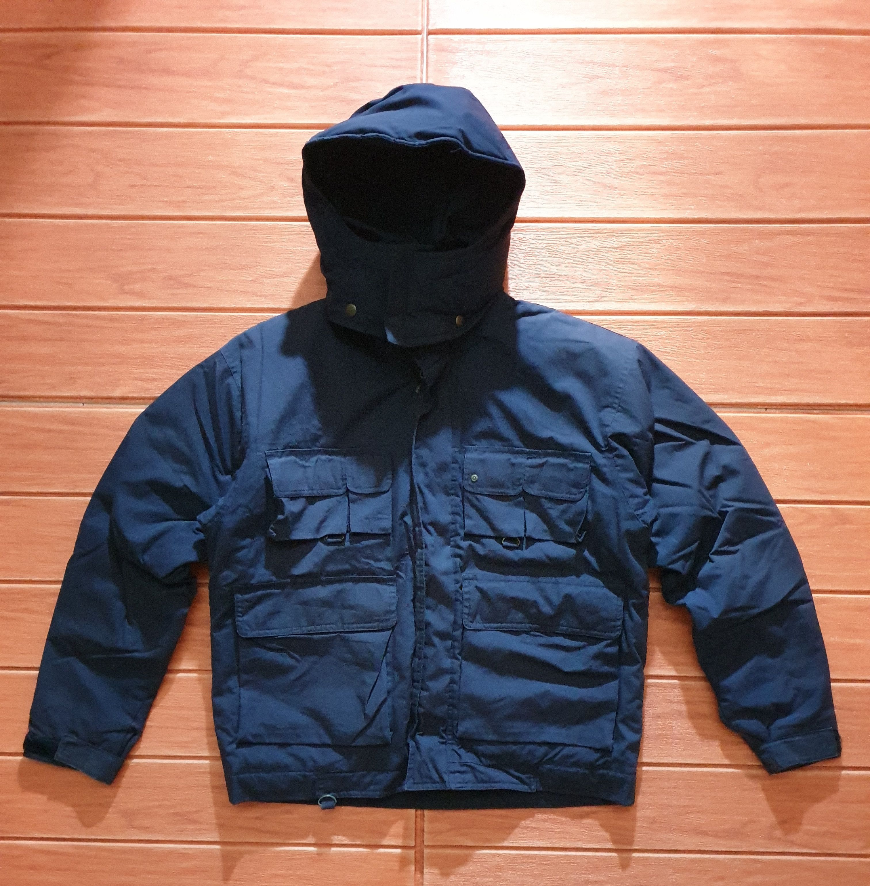 Japanese Brand 💥StreaM design multipocket streetwear blue jacket Size US L / EU 52-54 / 3 - 1 Thumbnail