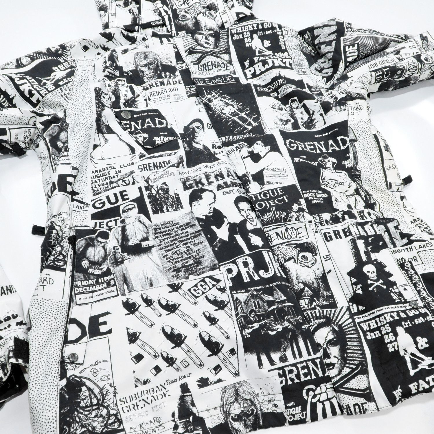 Grenade GRENADE FATIGUE PROJECT PUNK COLLAGE PRINT SNOWBOARD JACKET Size US M / EU 48-50 / 2 - 15 Thumbnail