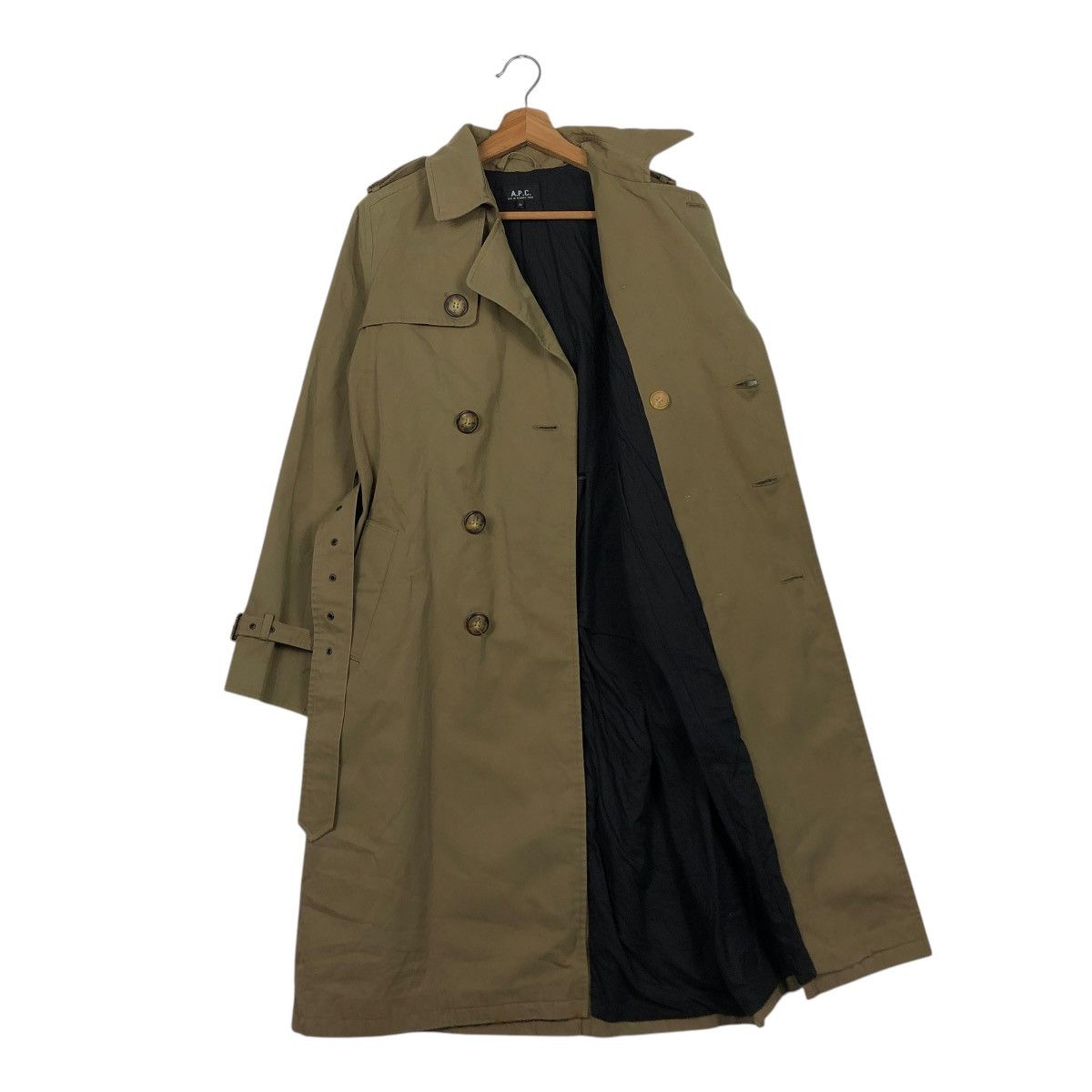A.P.C. 🔥RUNWAY LONG JACKET APC DOUBLE BREAST Size US S / EU 44-46 / 1 - 11 Thumbnail