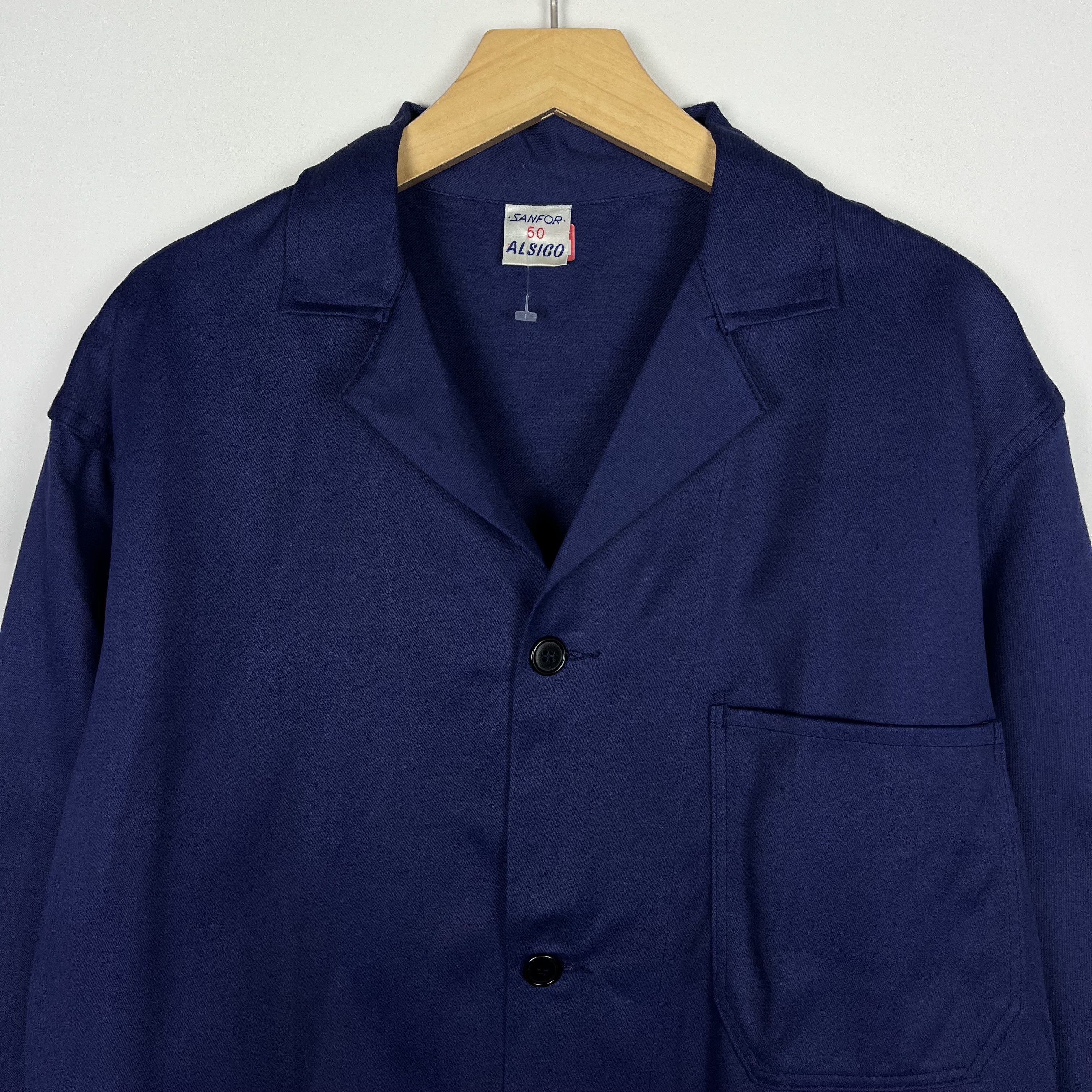 Le Laboureur Vintage Sanfor 3-Pocket French Work Jacket 80’s Size US M / EU 48-50 / 2 - 7 Thumbnail