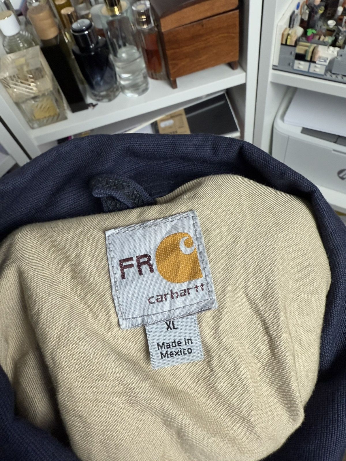 Carhartt × Vintage VIntage 90s Carhartt FR bomber Detroit active jacket XL skate Size US XL / EU 56 / 4 - 5 Thumbnail