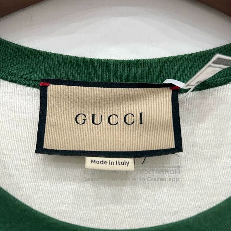 Gucci Gucci Green double G printed short sleeves Size M / US 6-8 / IT 42-44 - 4 Thumbnail