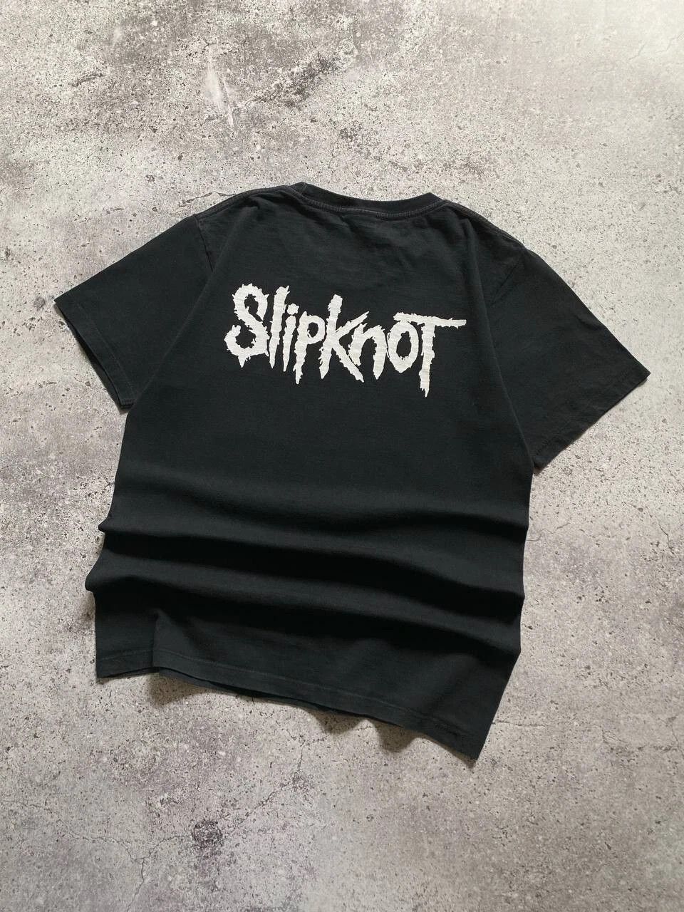 Band Tees VINTAGE 00s SLIPKNOT SELF TITLED ALBUM NU METAL BAND TEE Size US S / EU 44-46 / 1 - 8 Thumbnail