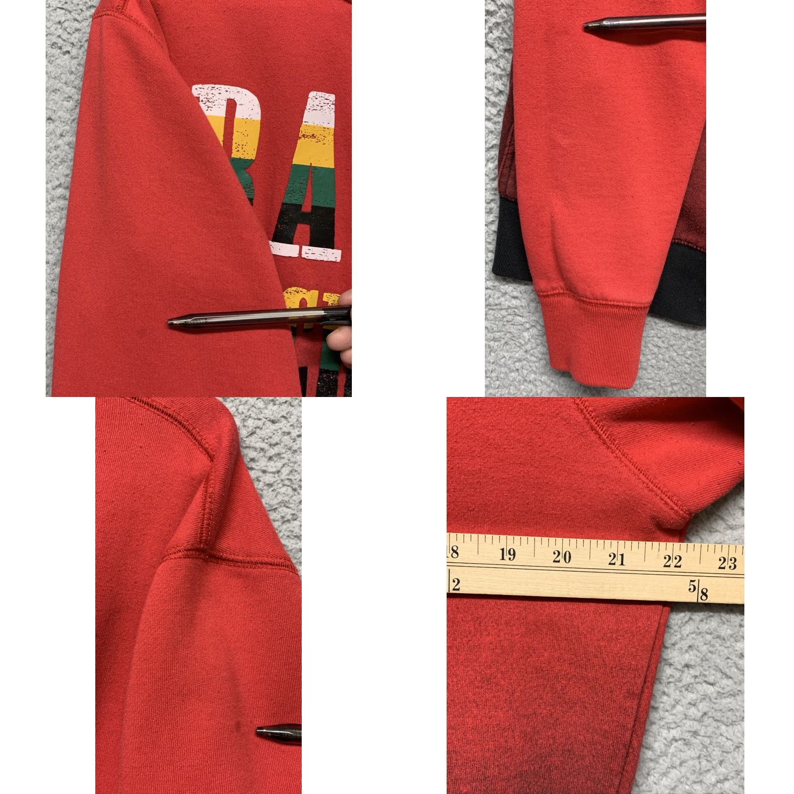 Vintage Flow Society Lacrosse Jacket Women’s Small Full Zip Hooded Pockets Red Size S / US 4 / IT 40 - 10 Thumbnail