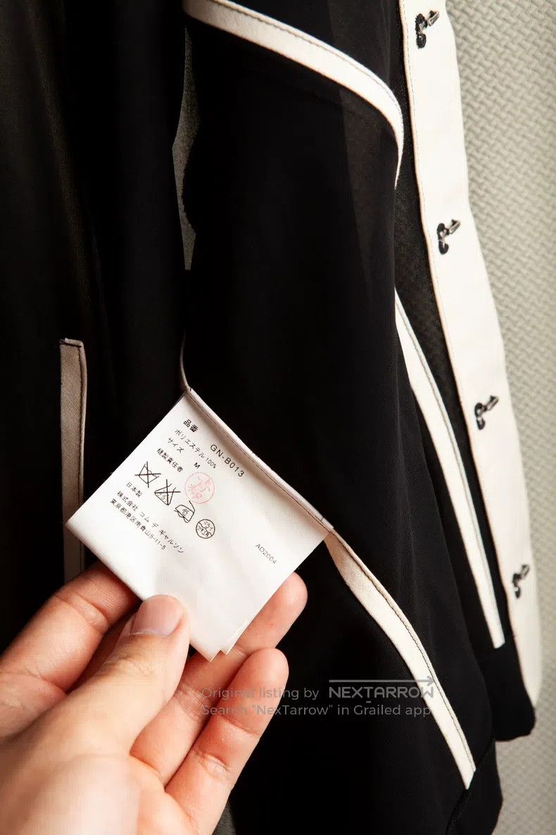 Comme des Garcons Comme Des Garcons Black romantic sheer jacket Size M / US 6-8 / IT 42-44 - 8 Thumbnail