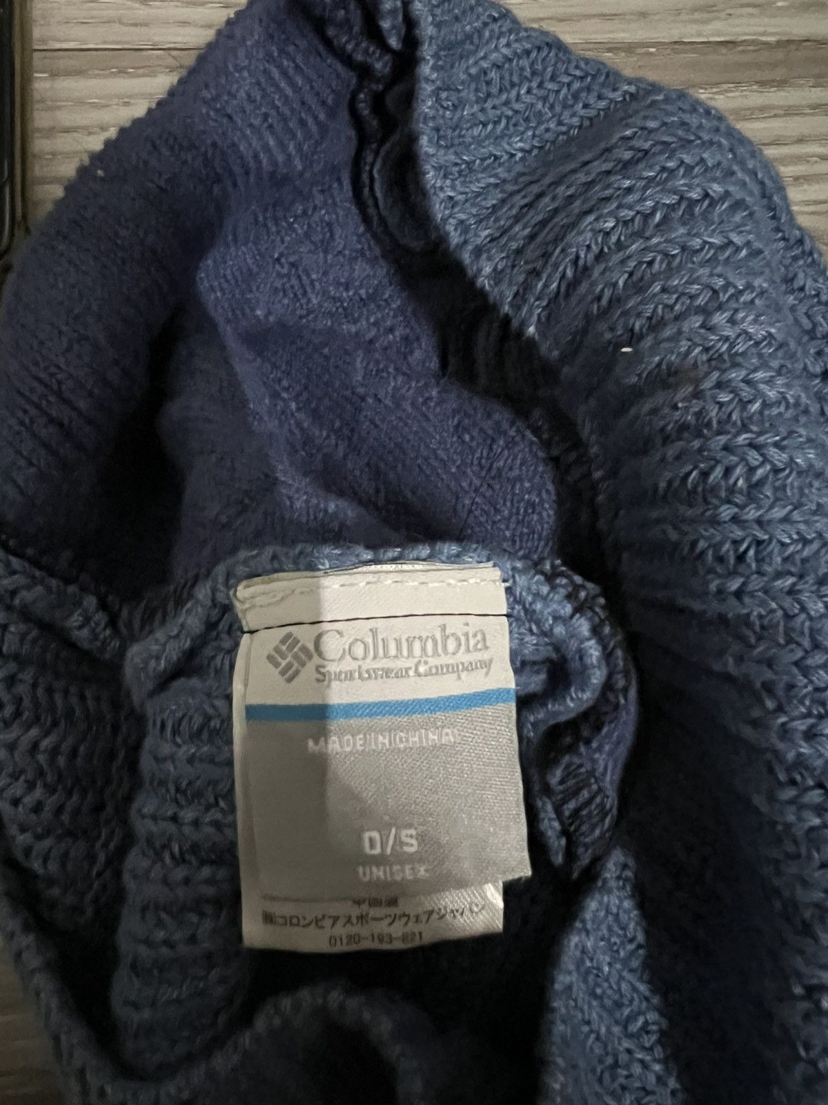 Columbia Vintage Columbia Patchwork Beanie Hat Size ONE SIZE - 6 Thumbnail
