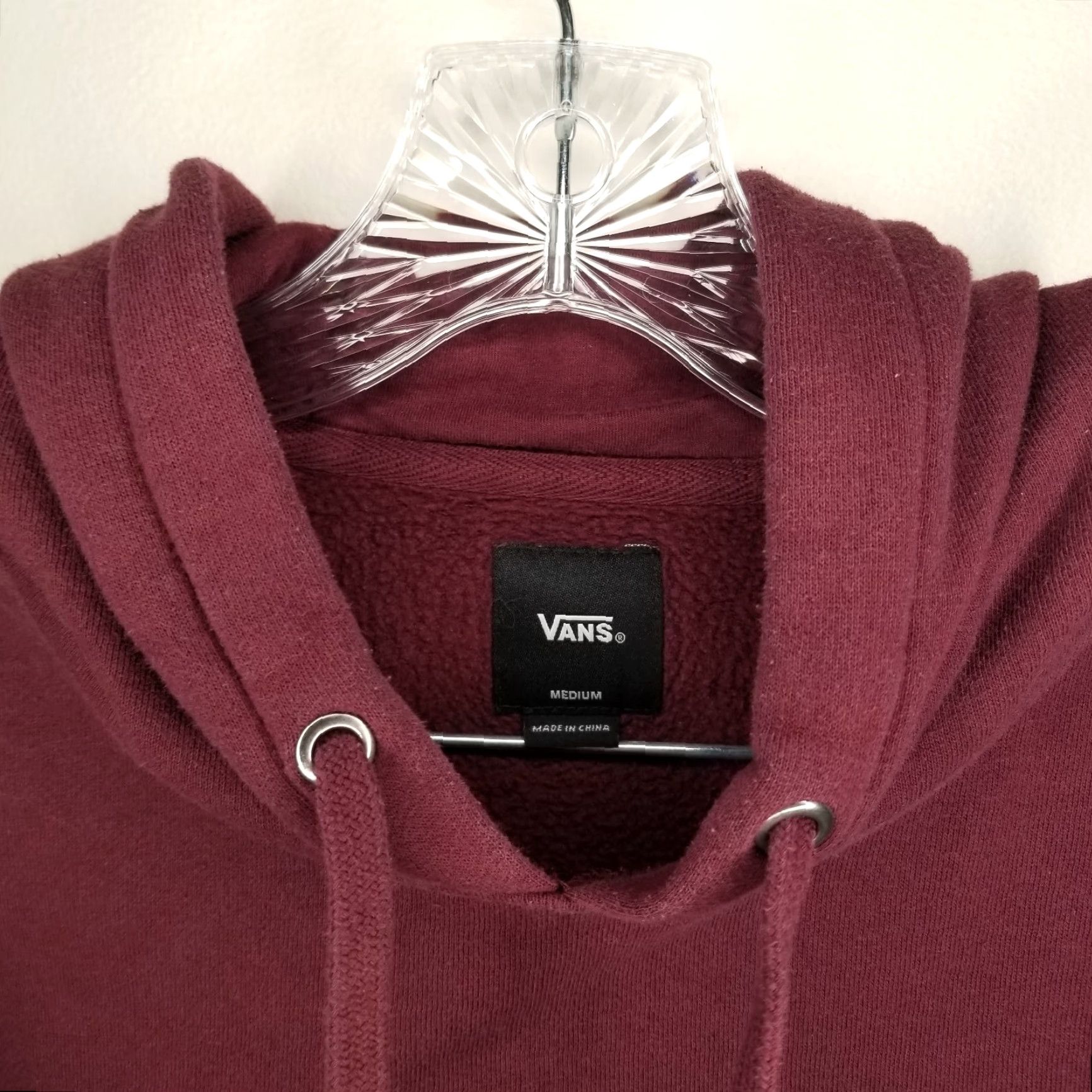 Vans VANS Hoodie Long Sleeve Pullover Red Size M Mens Size US M / EU 48-50 / 2 - 4 Thumbnail