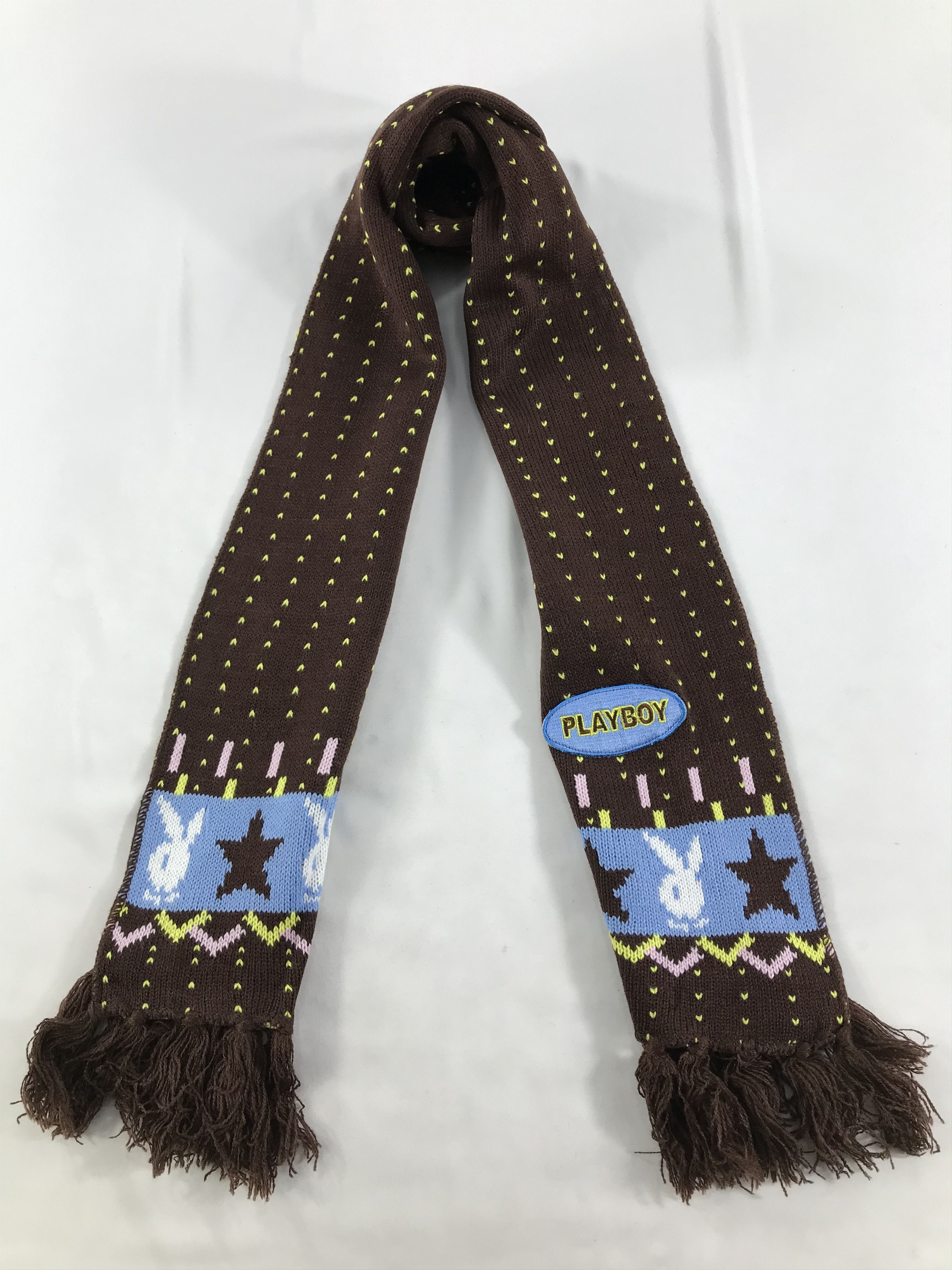 Playboy Vintage Playboy Scarf/Muffler/Neckwear MF1350 Size ONE SIZE - 1 Thumbnail